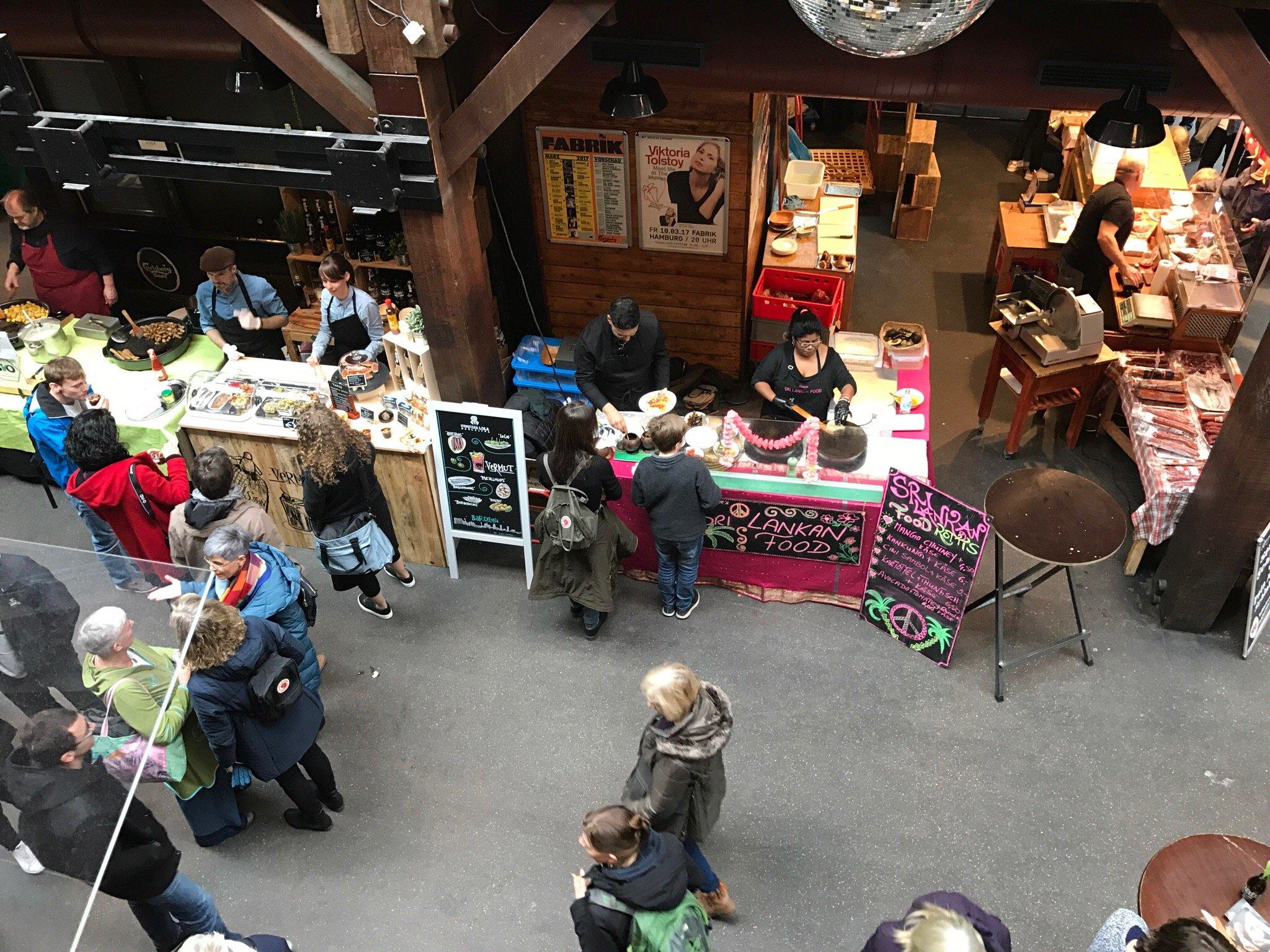 Marktzeit in der Fabrik