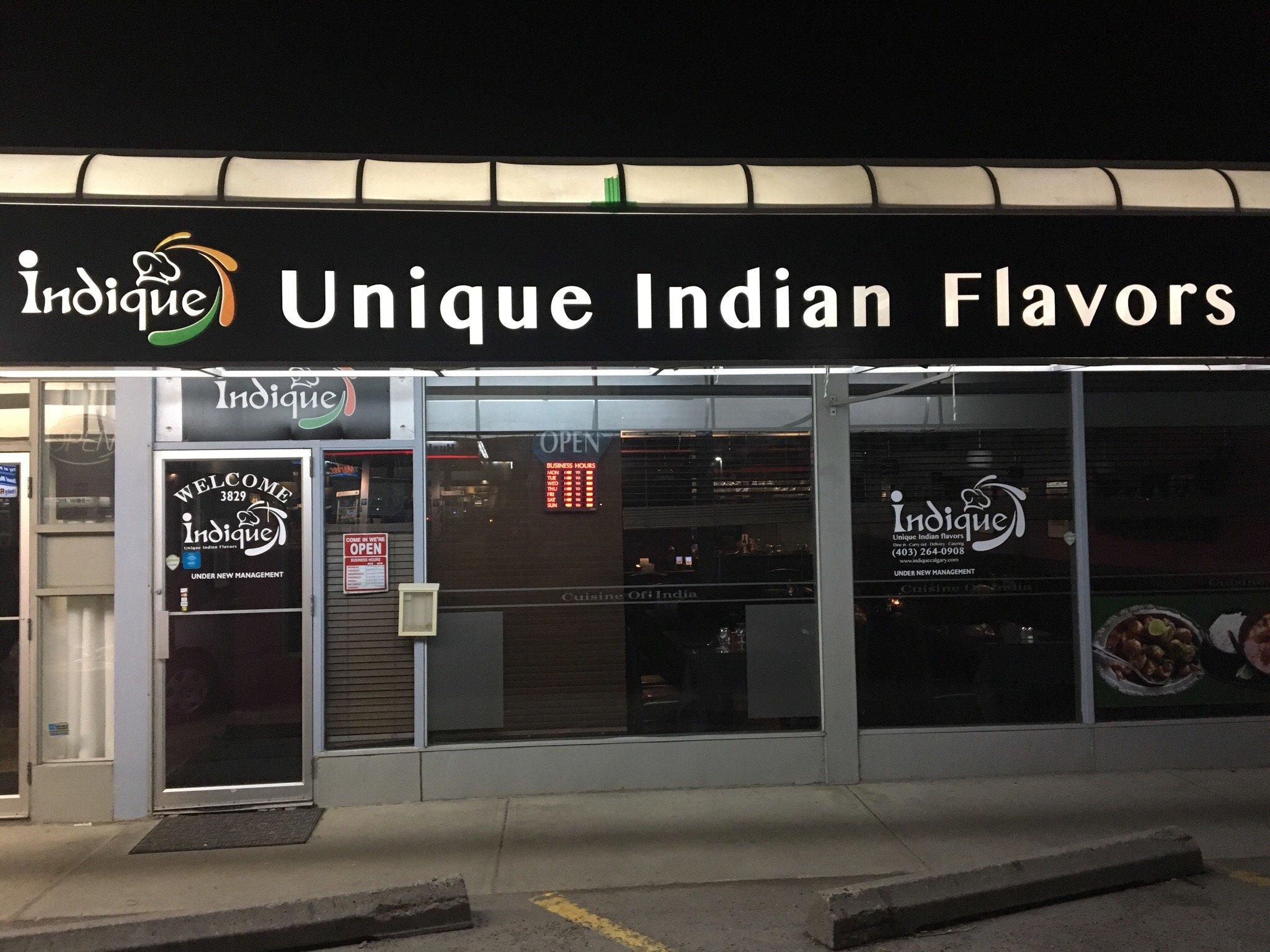 Indique Unique Indian Flavors - Bow Trail