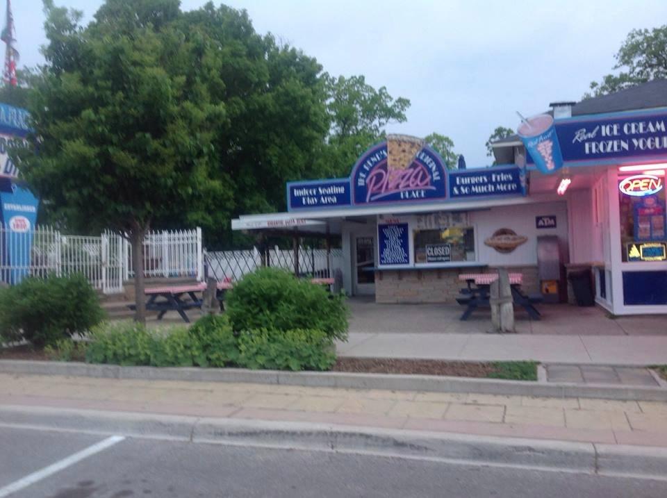 Pizza place and dairy dip