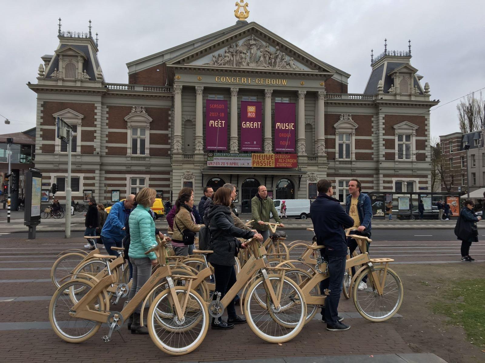 wOOdy Amsterdam's wOOden Bike Tours