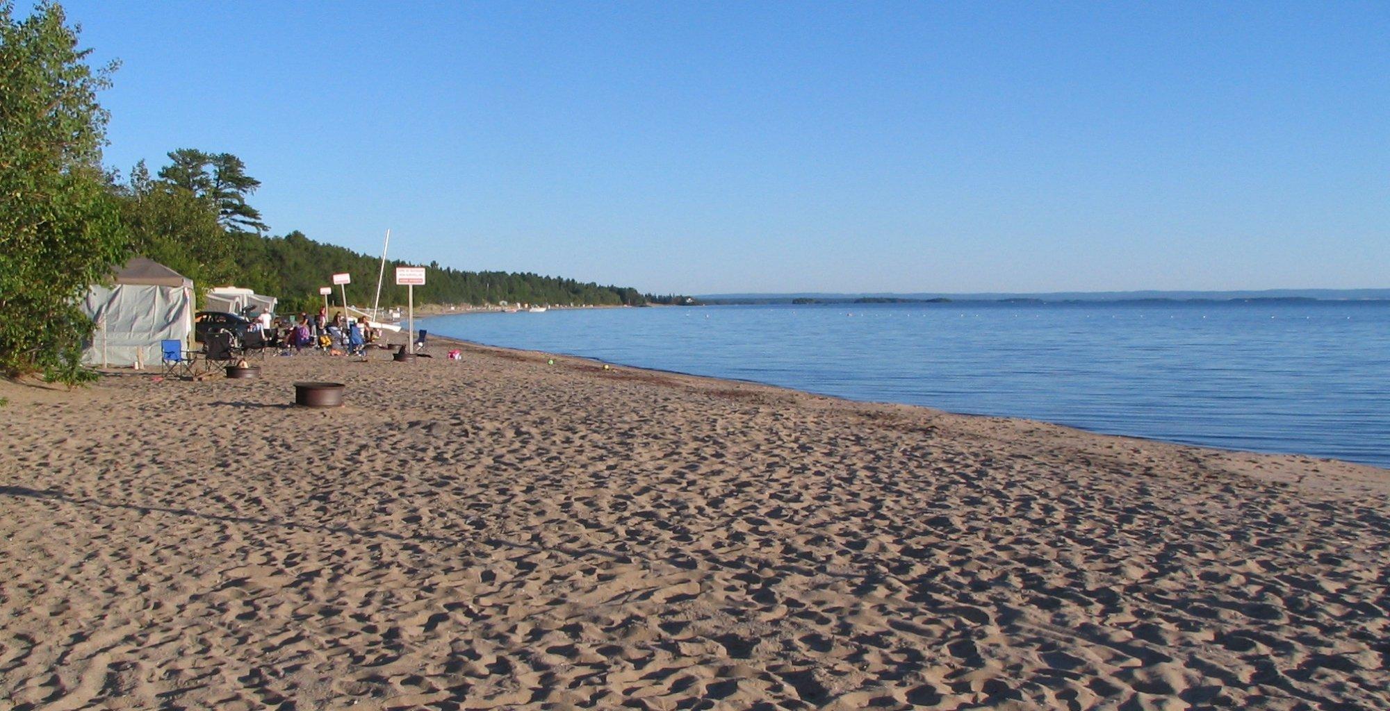 Camping et plage Belley