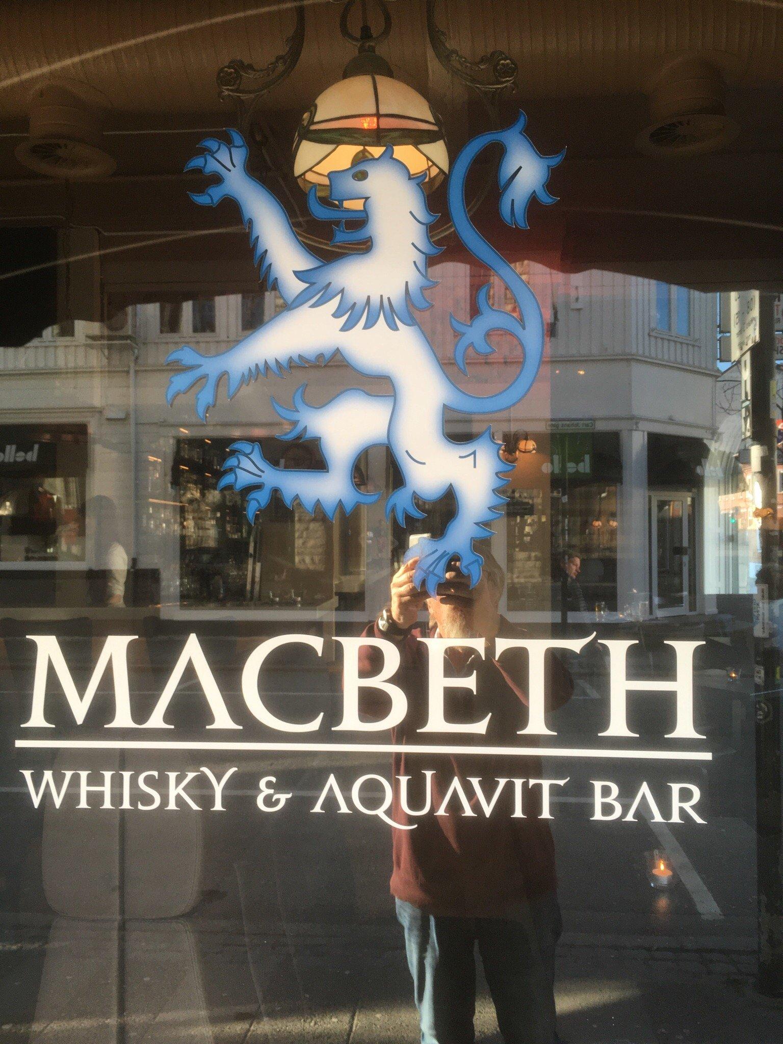 Macbeth Whisky & Aquavit Bar
