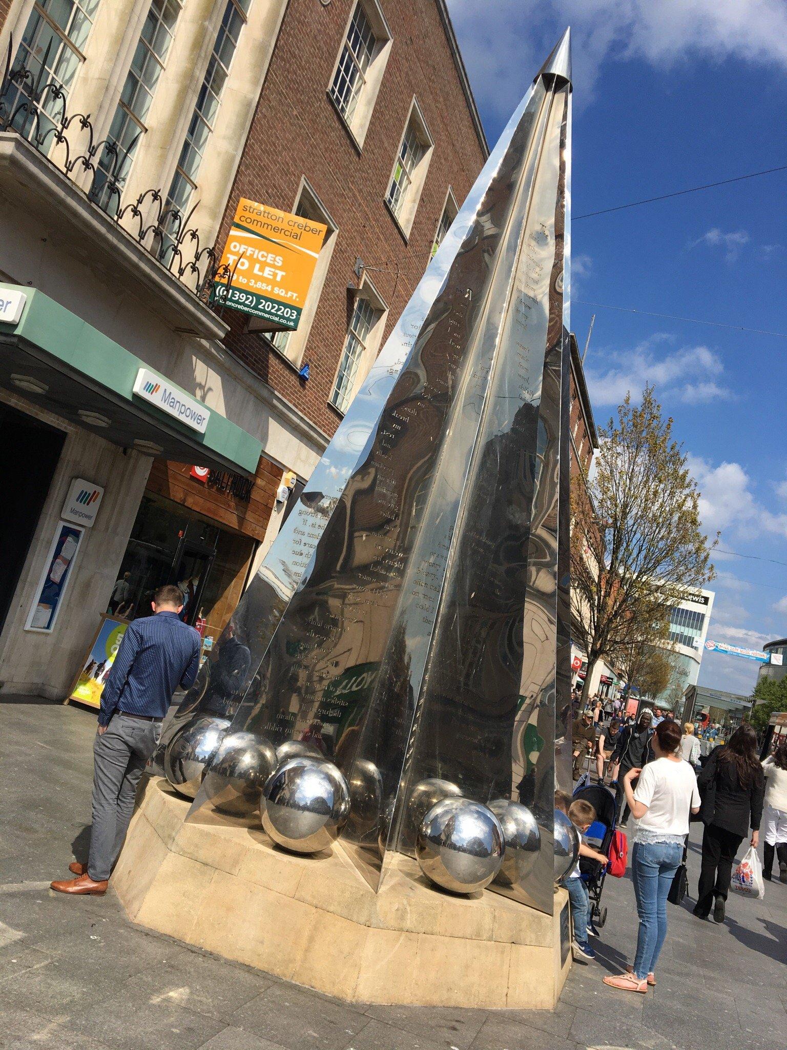 Exeter Riddle Sculpture