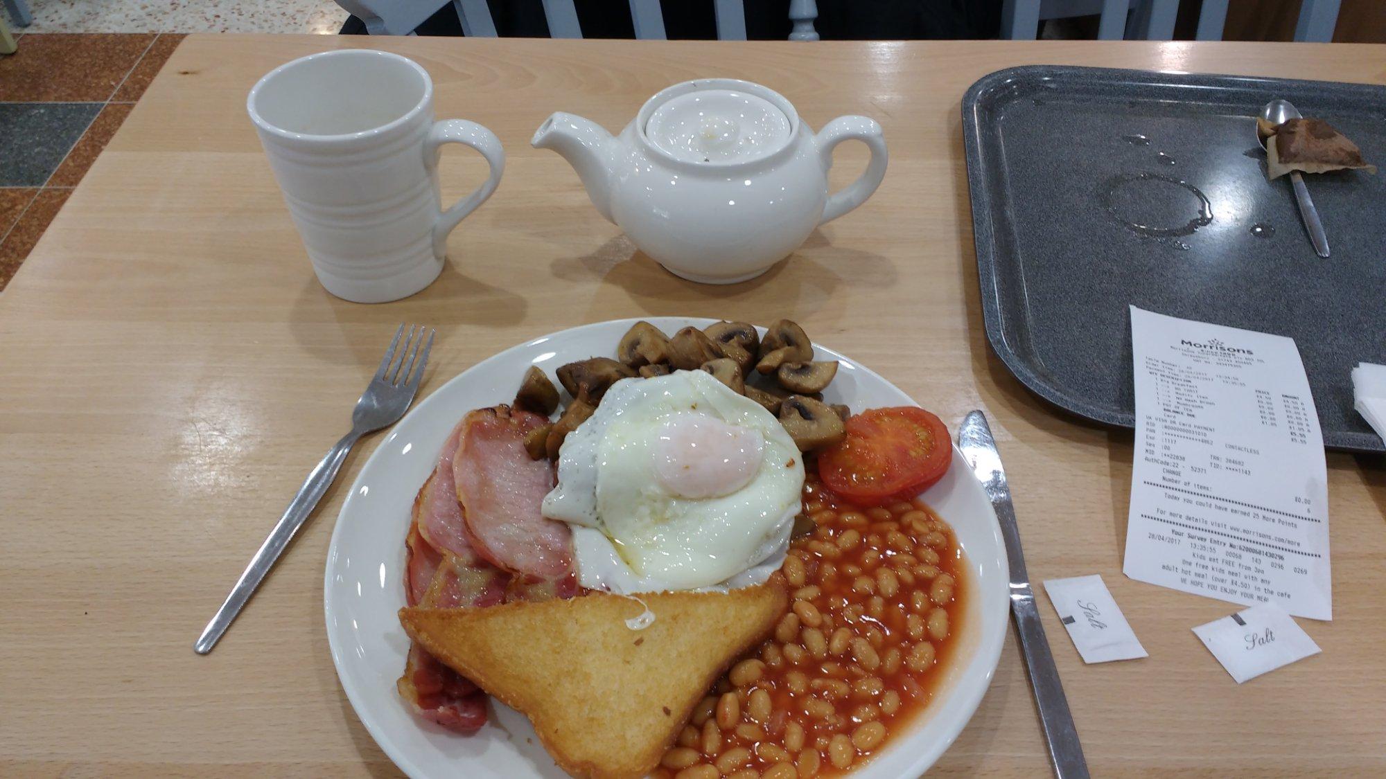 Morrisons Shrewsbury Cafe