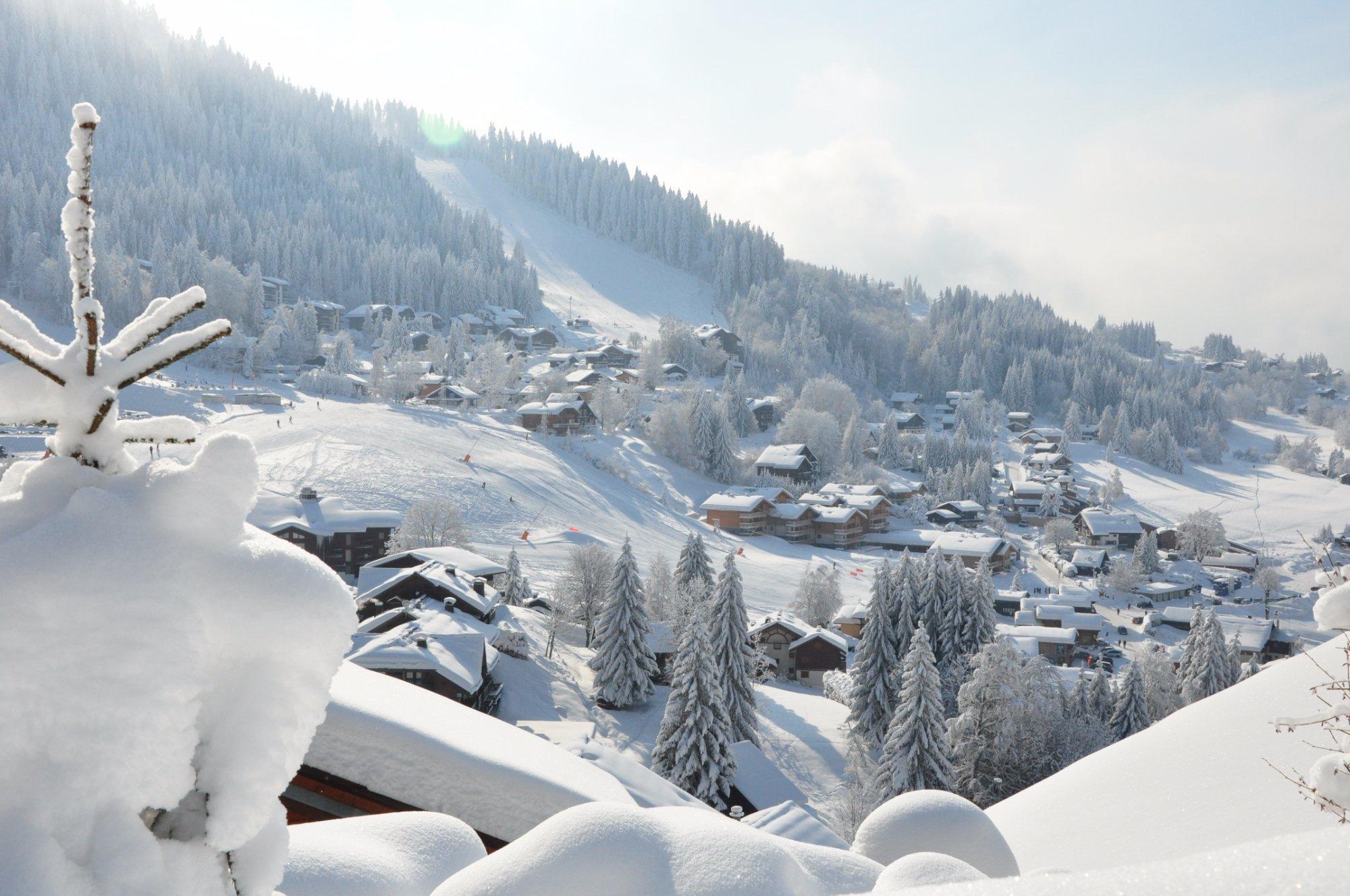 Les Carroz, Station de Ski