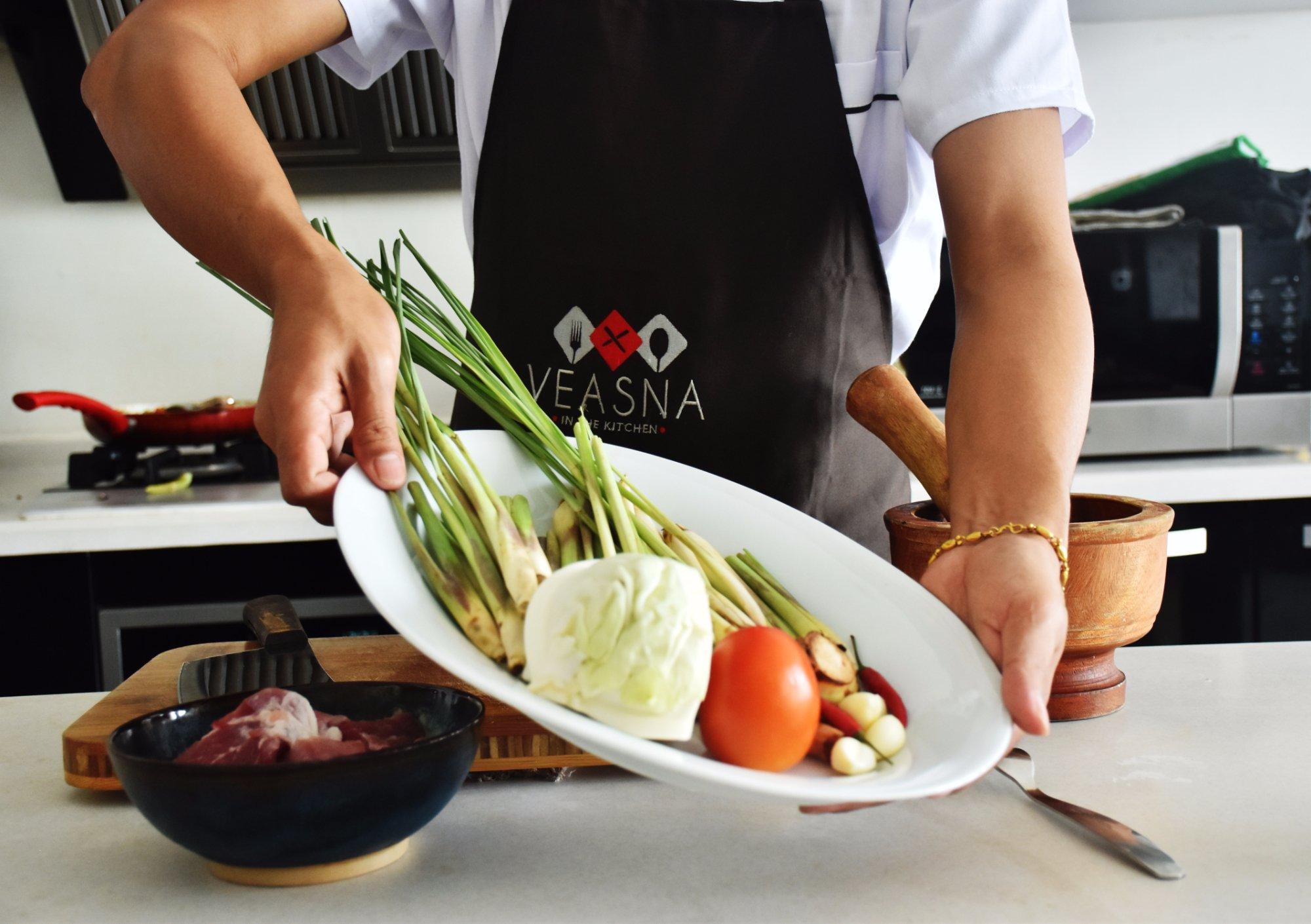 Veasna in the Kitchen