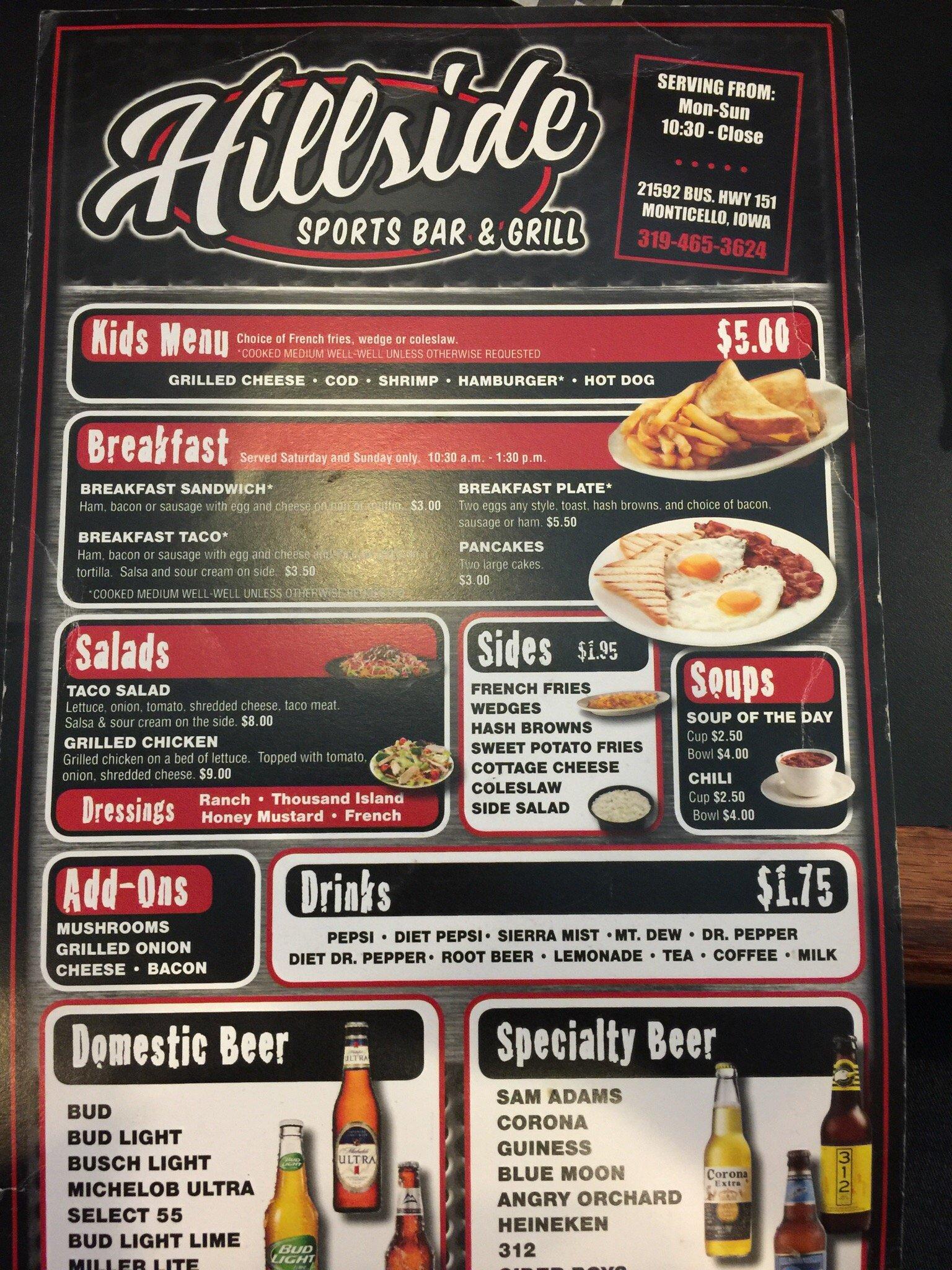 Hillside Sports Bar & Grill