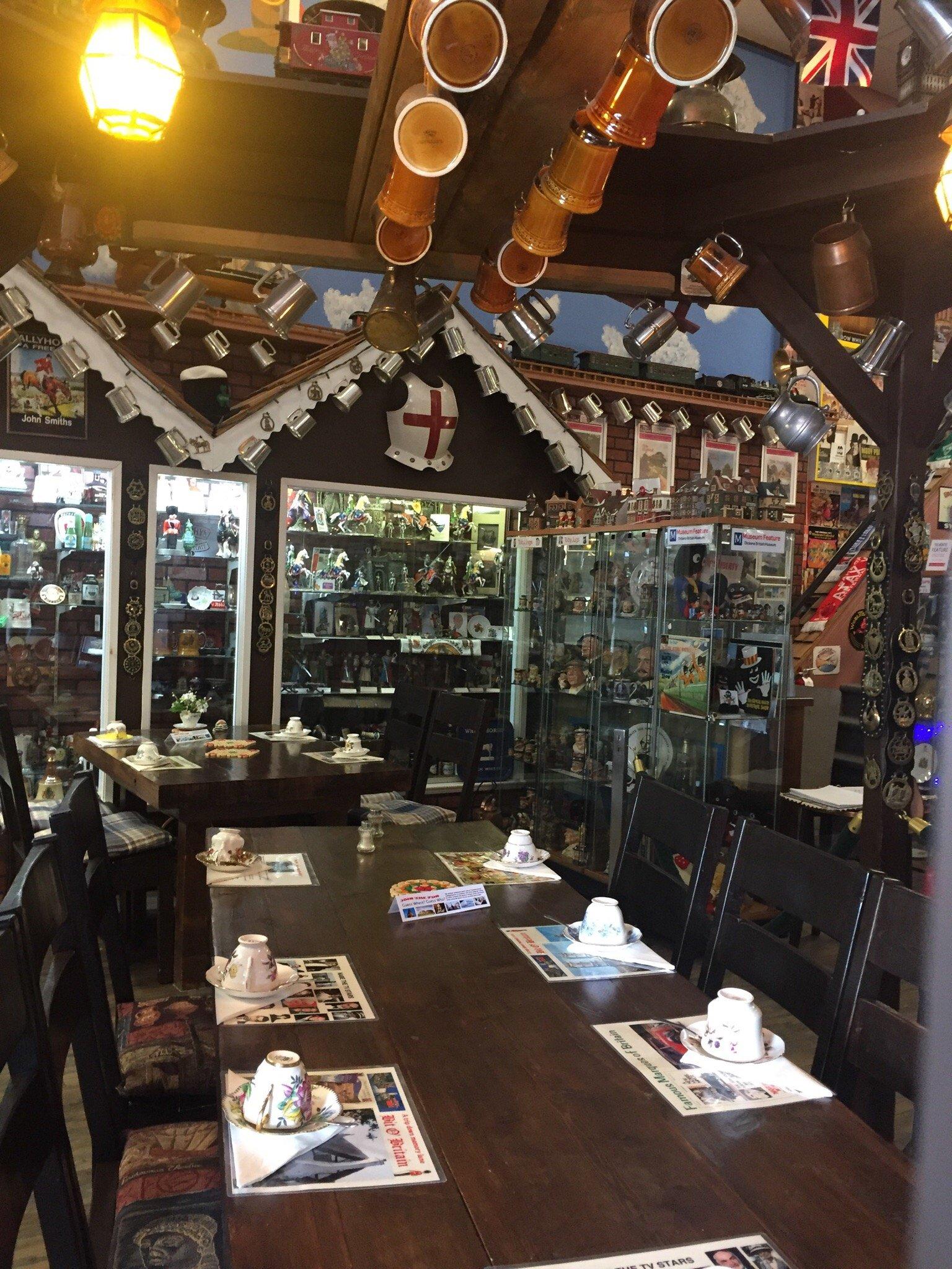 Oliver's Tea Room in Dickens Sweets & British Museum