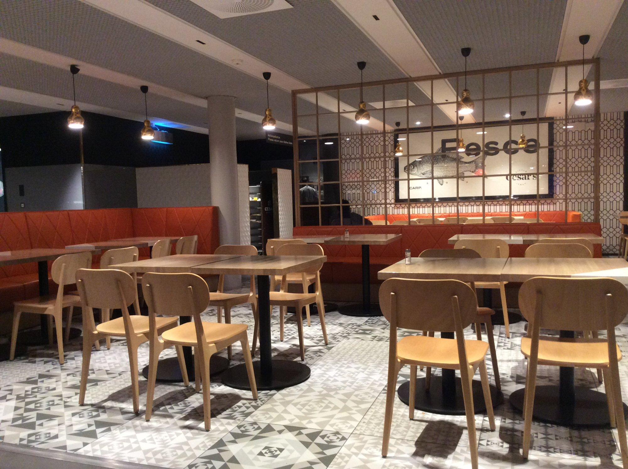 Ceasar's. Pizza & food court