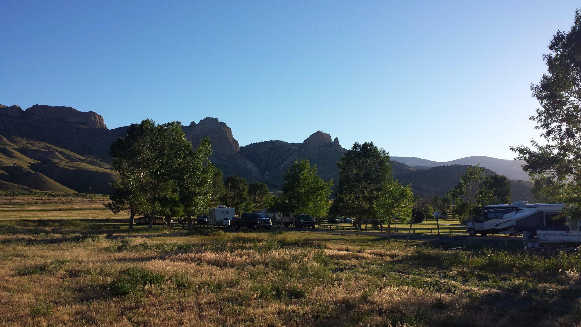 Buffalo Bill State Park Campgrounds