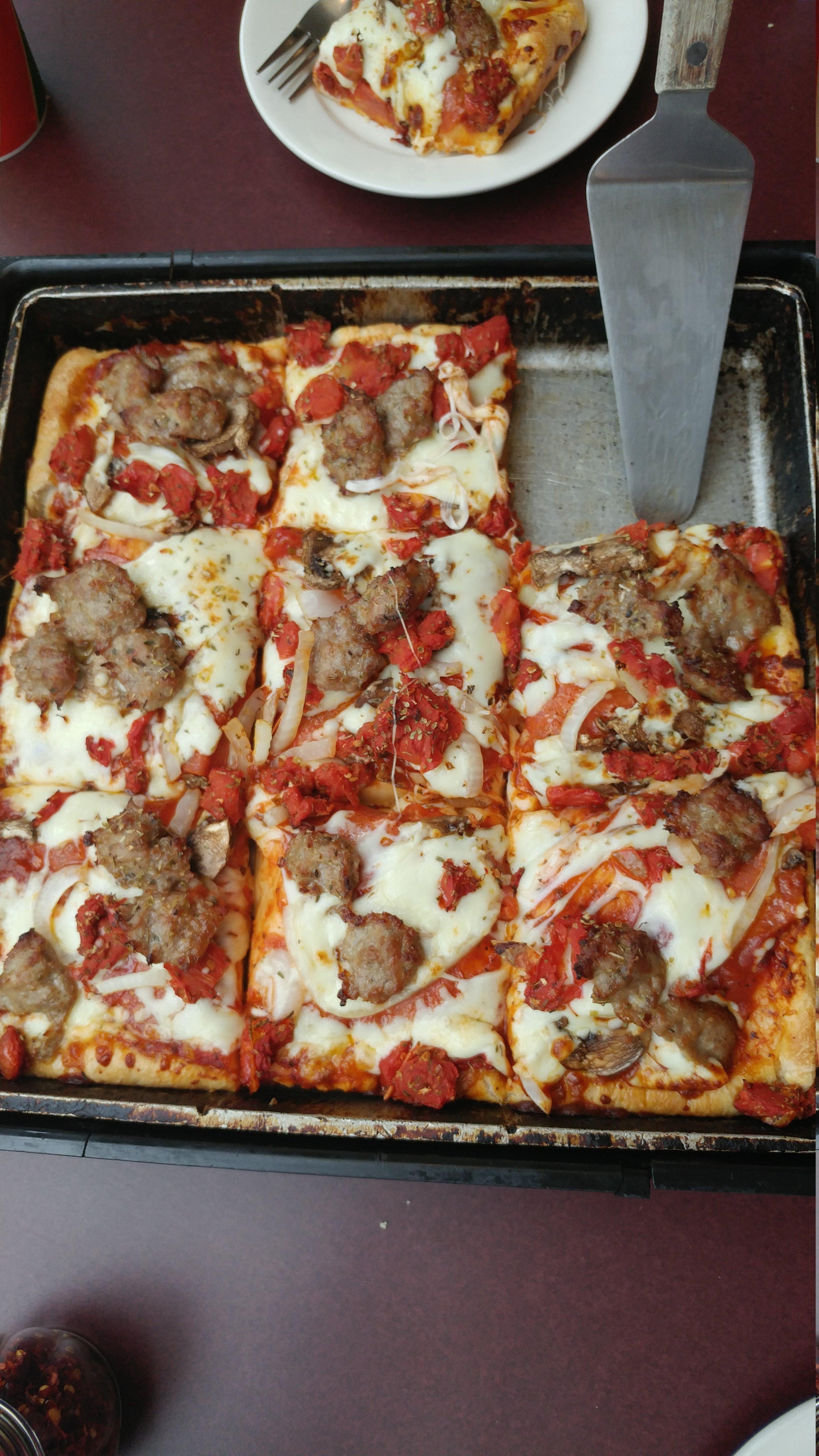 Rocky Rococo Pan Style Pizza