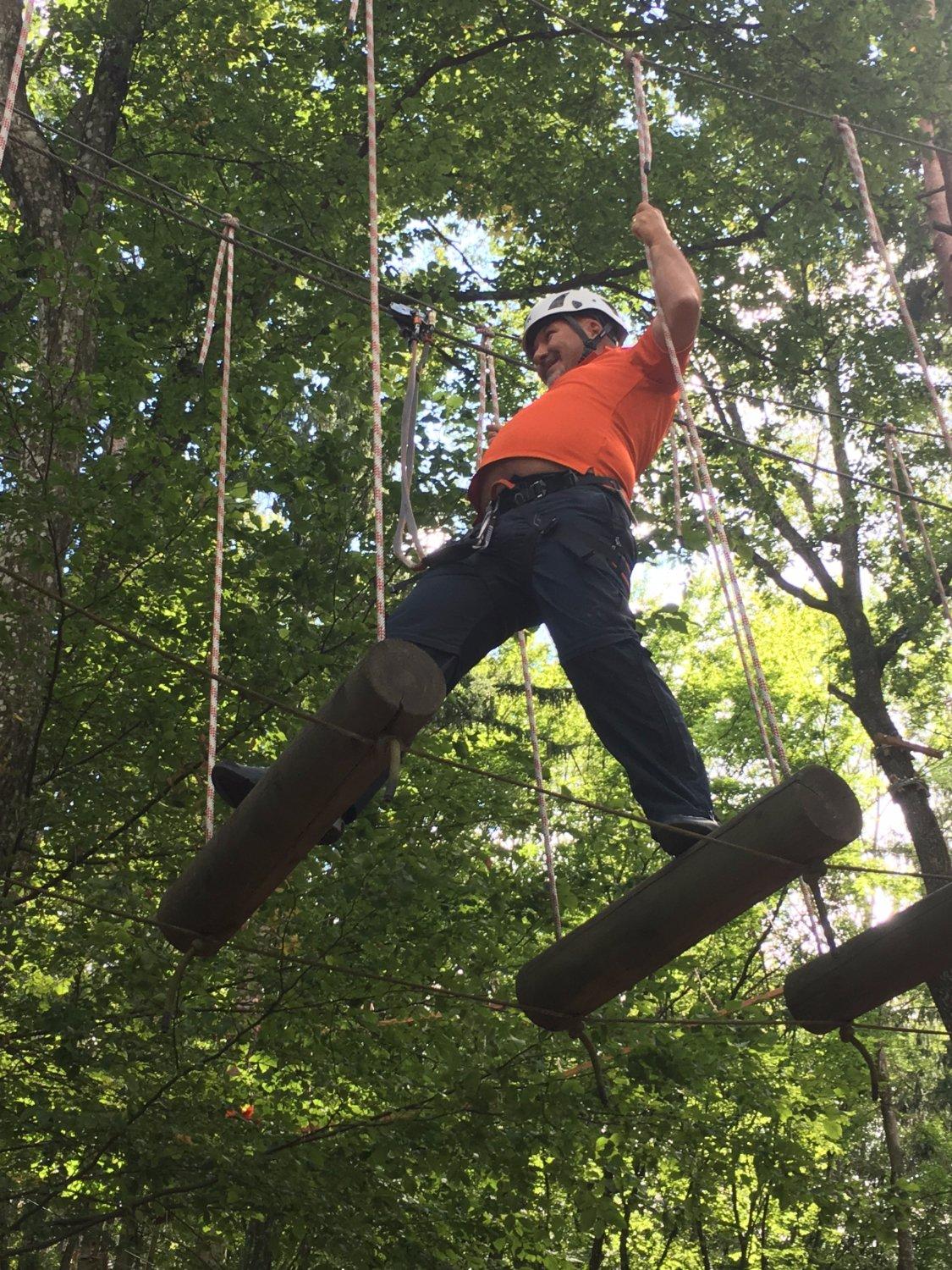 Hochseilgarten Stegerspark