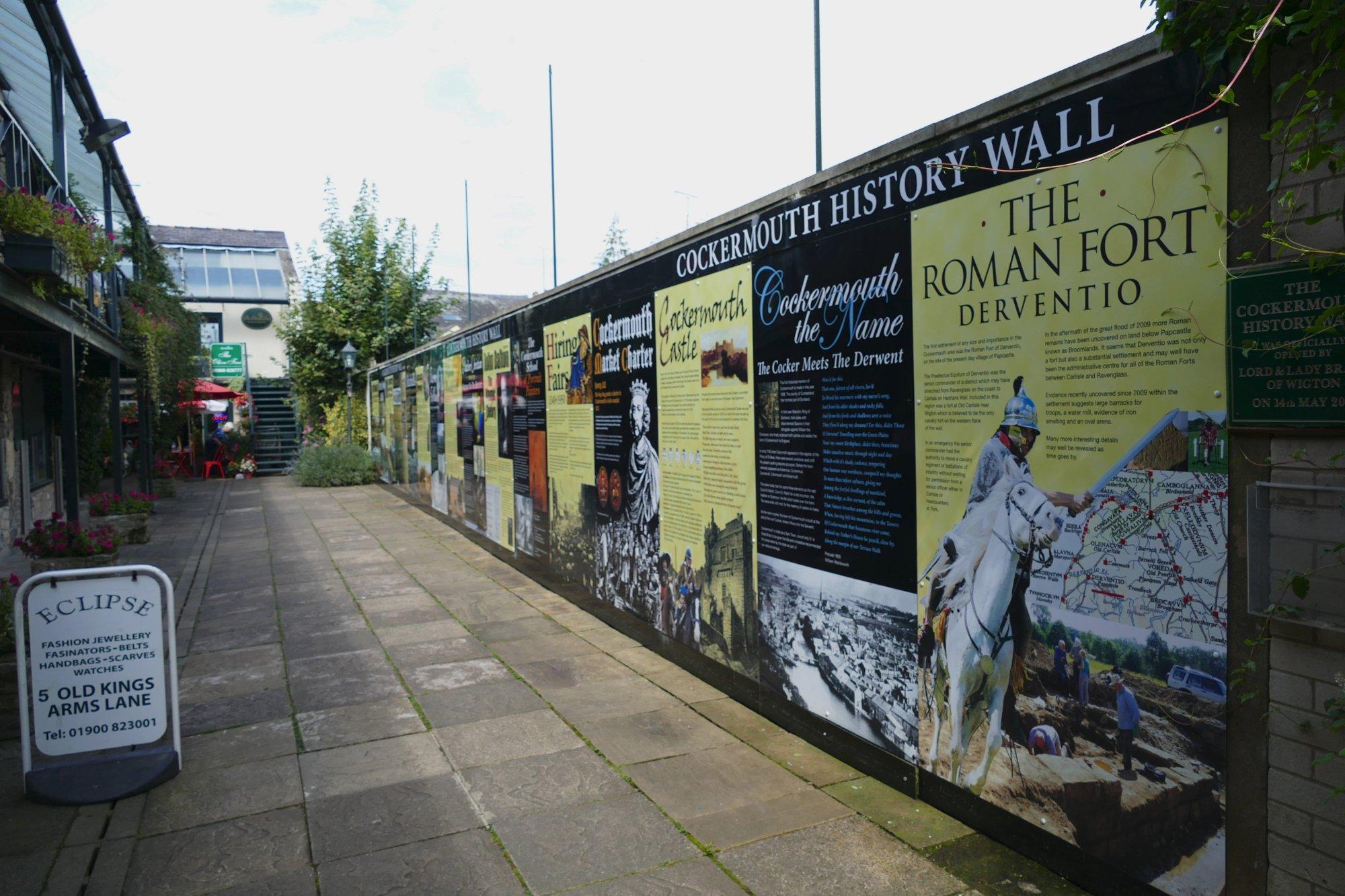 Cockermouth History Wall
