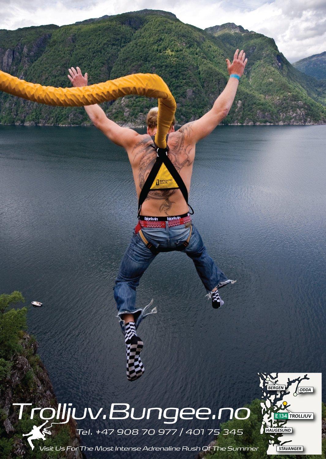 Trolljuv Bungee - Negotiate with Gravity - Strikkhopp & Sånt