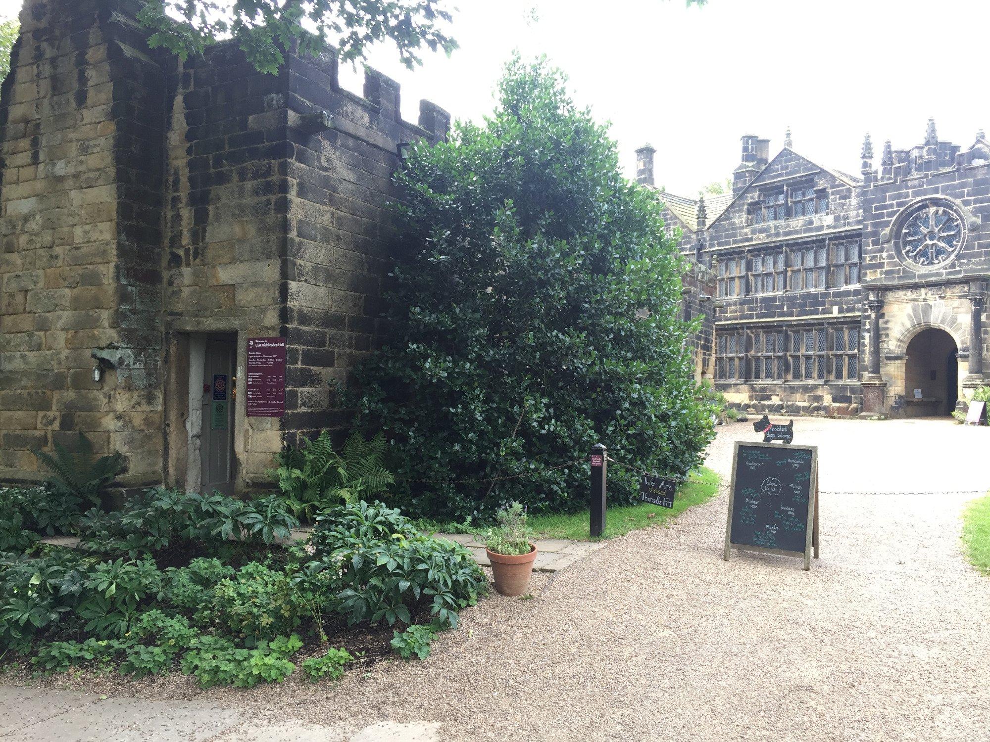 The tea-room at East Riddlesden Hall
