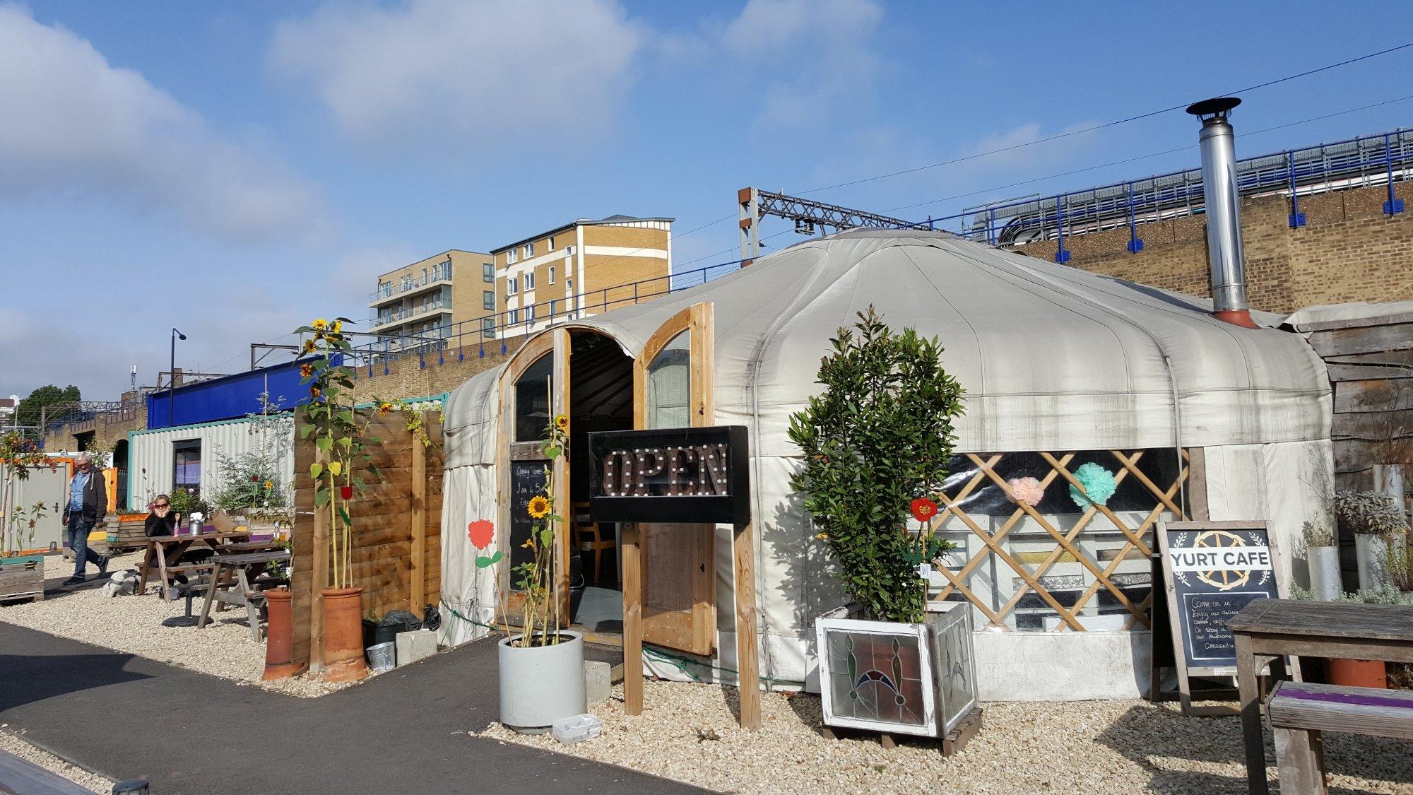 Yurt Café Limehouse