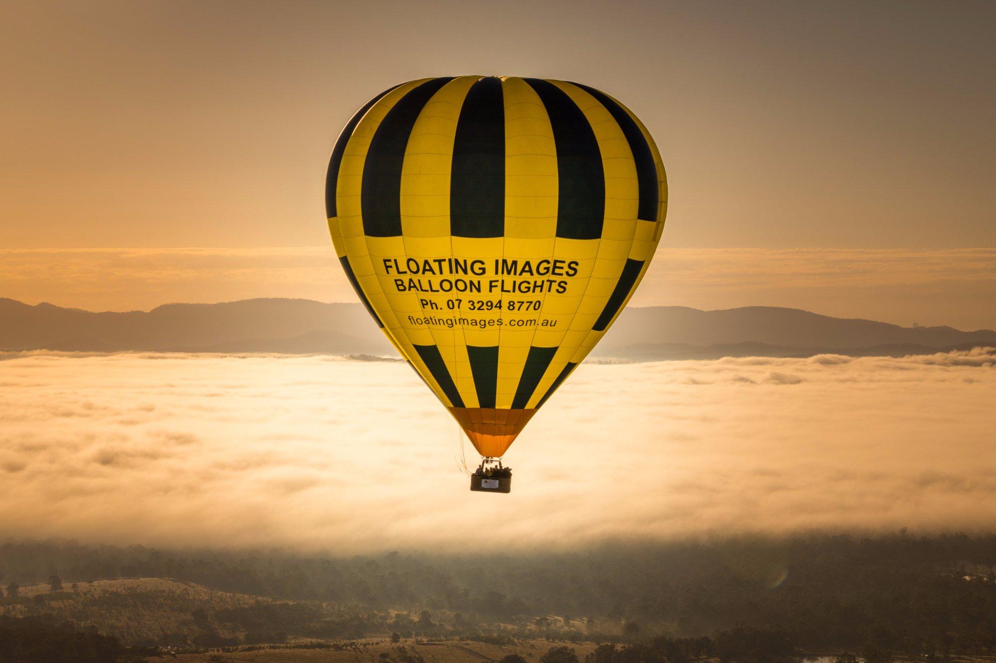 Floating Images Hot Air Balloon Flights