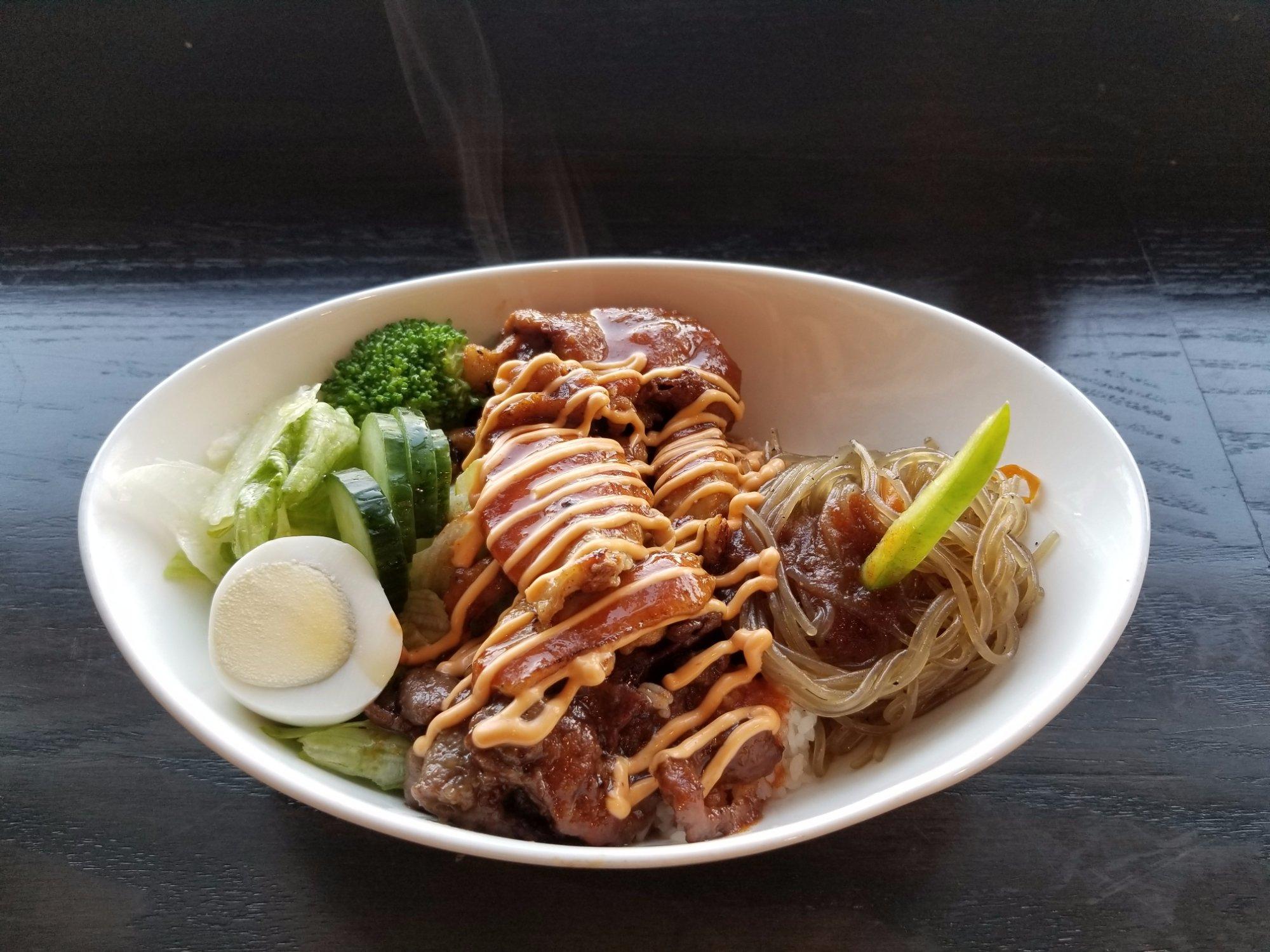 Bomb Tempura & Korean BBQ Bowl