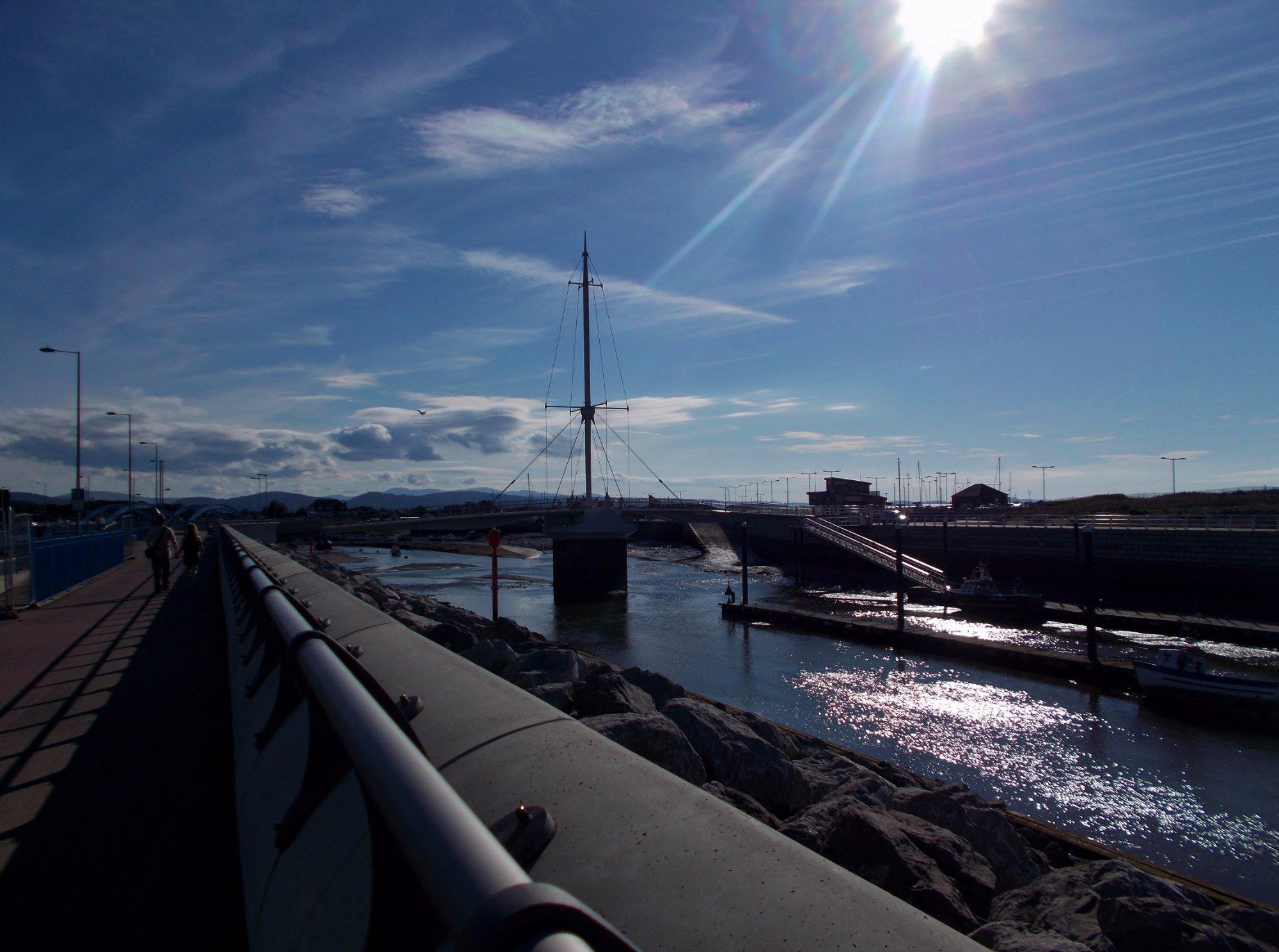 Pont-y-Ddraig Harbour Bridge