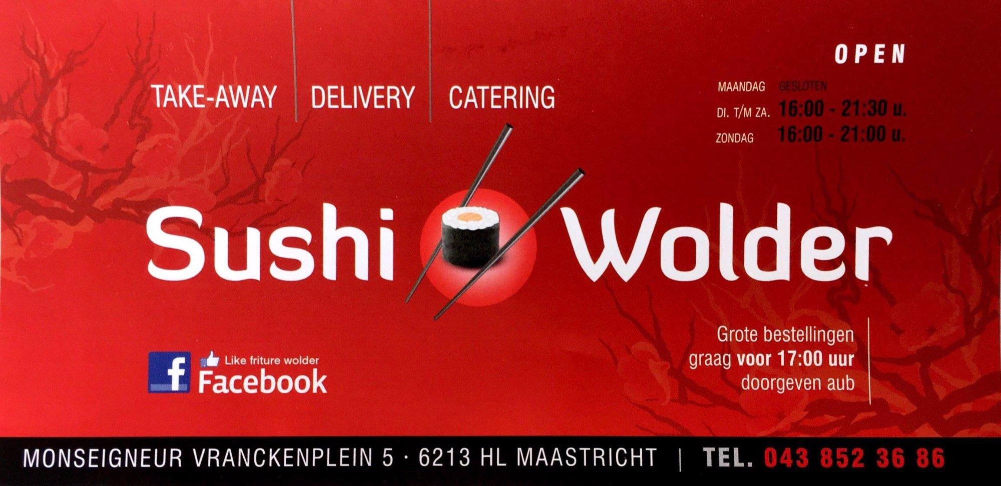 Sushi friture Wolder
