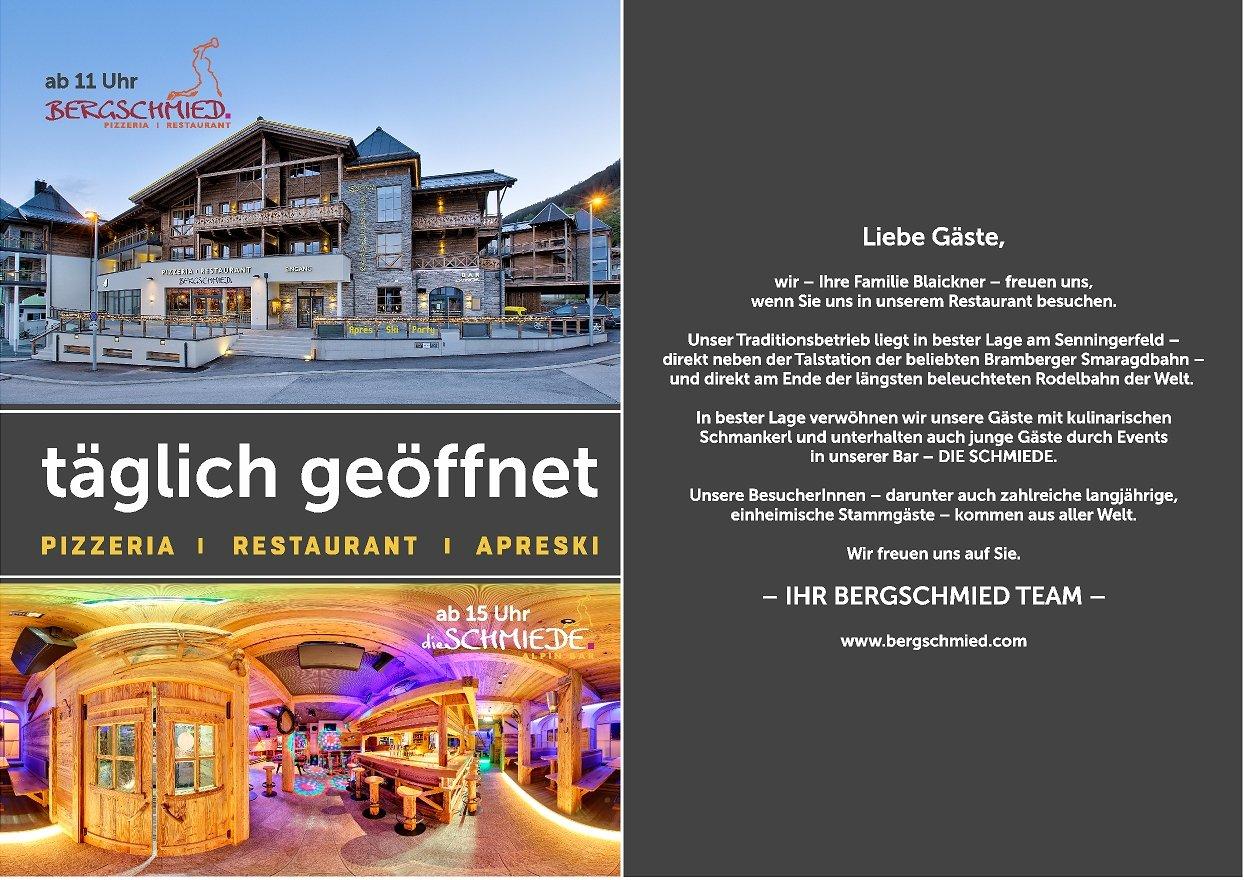 Restaurant Pizzeria Bergschmied