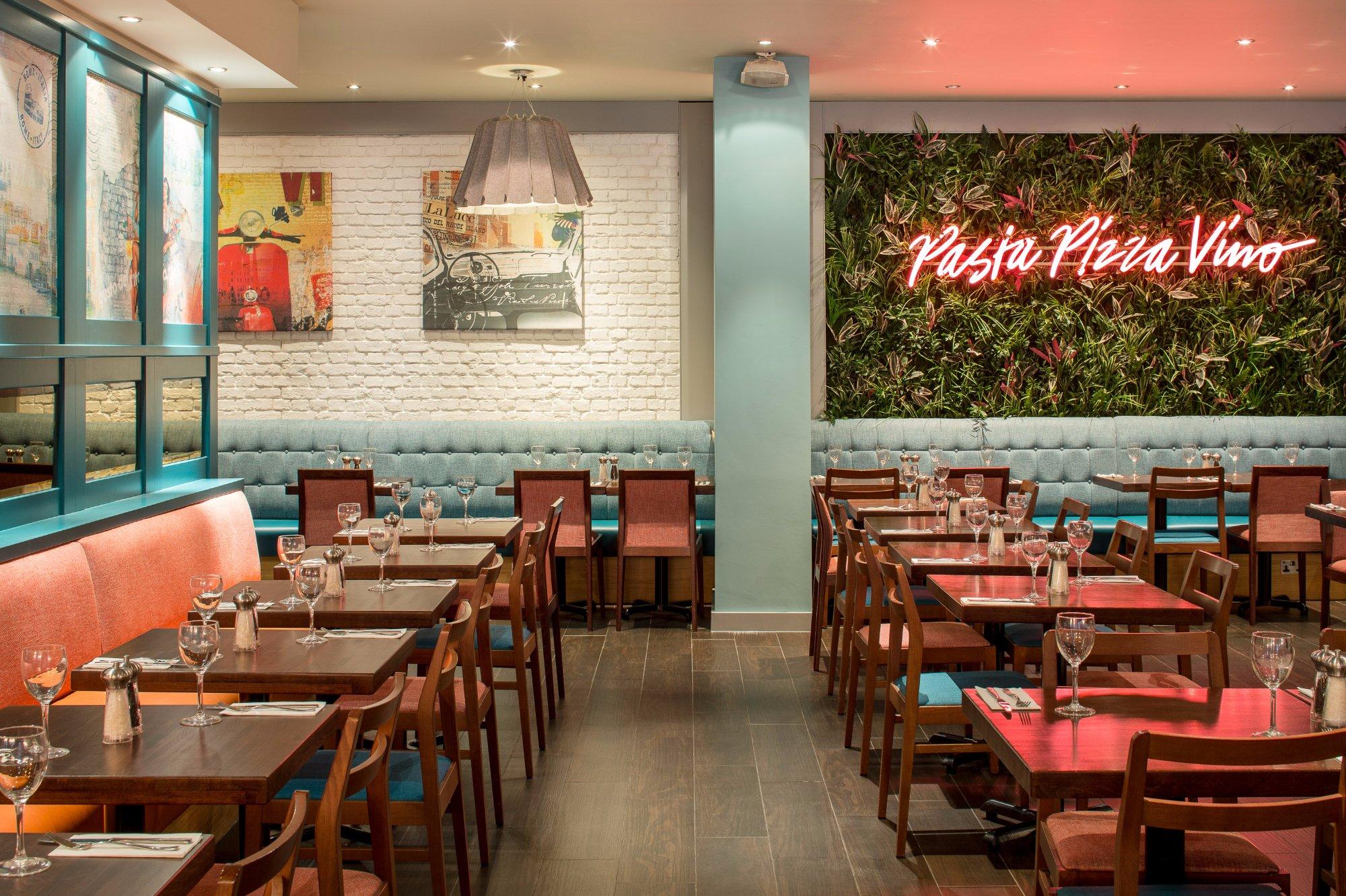 Prezzo Italian Restaurant London Northumberland Avenue