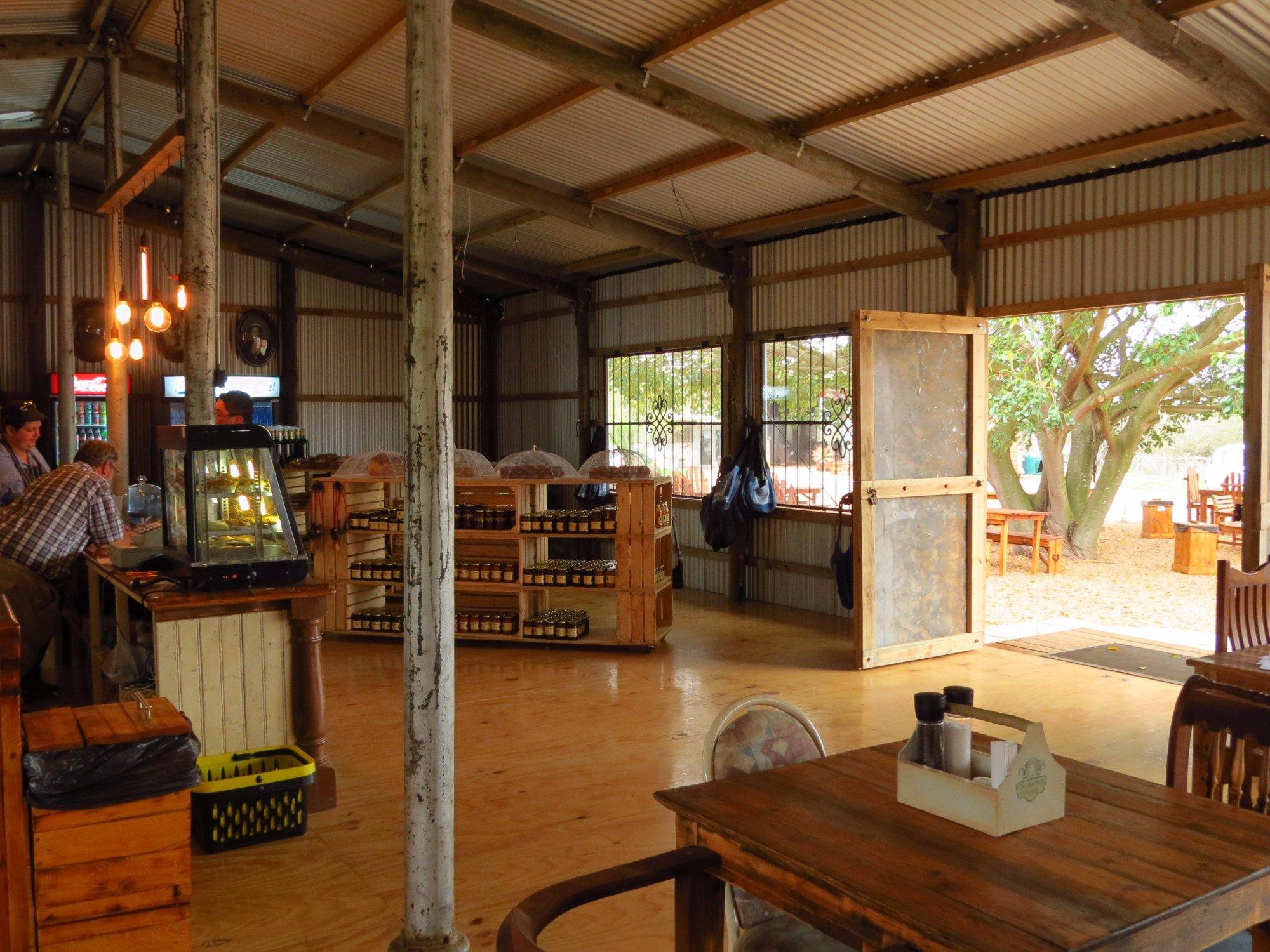 Die skeerhok padstal