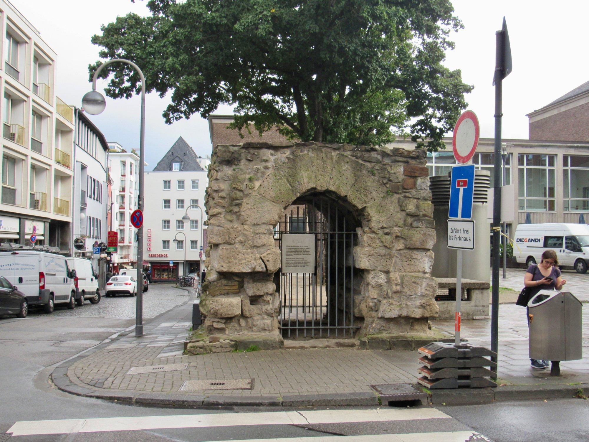 Teilstück römischer Abwasserkanals