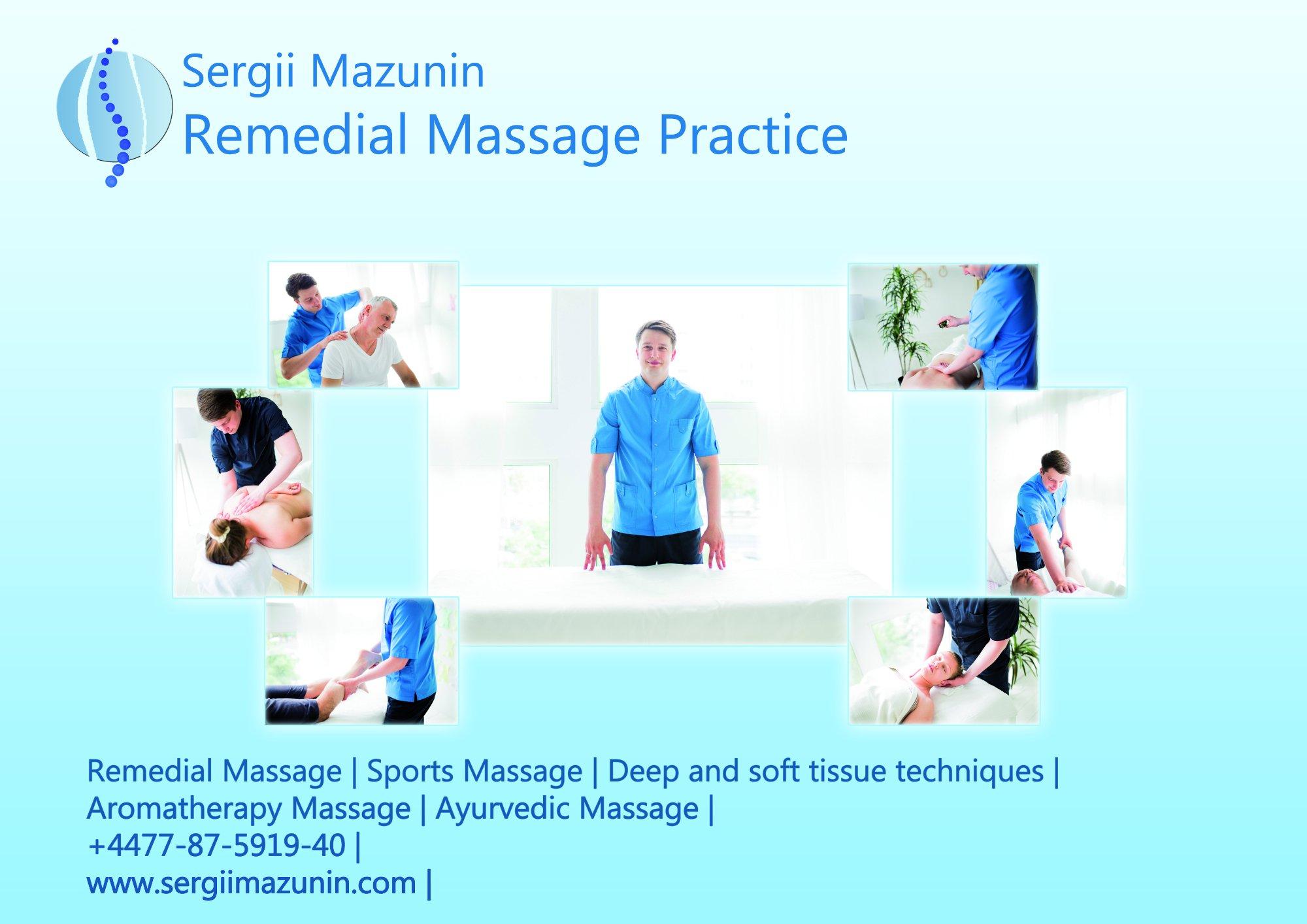 Sergii Mazunin Remedial Massage Practice