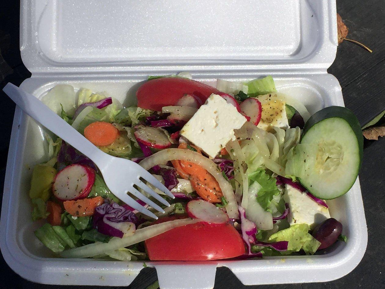 The Parthenon and Good-To-Go Xpresso