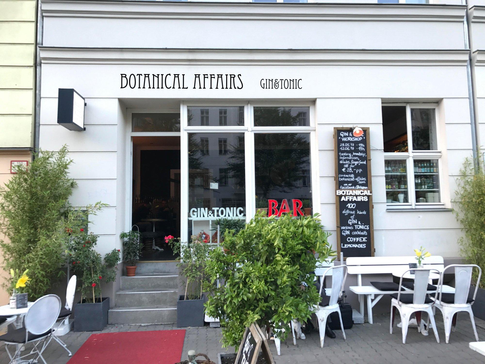 Botanical Affairs, Gin & Tonic Bar & shop
