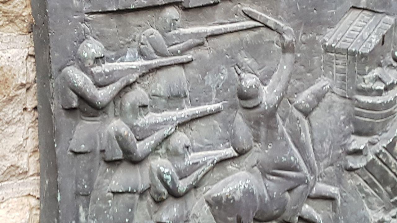 Relief zur Stadtgeschichte