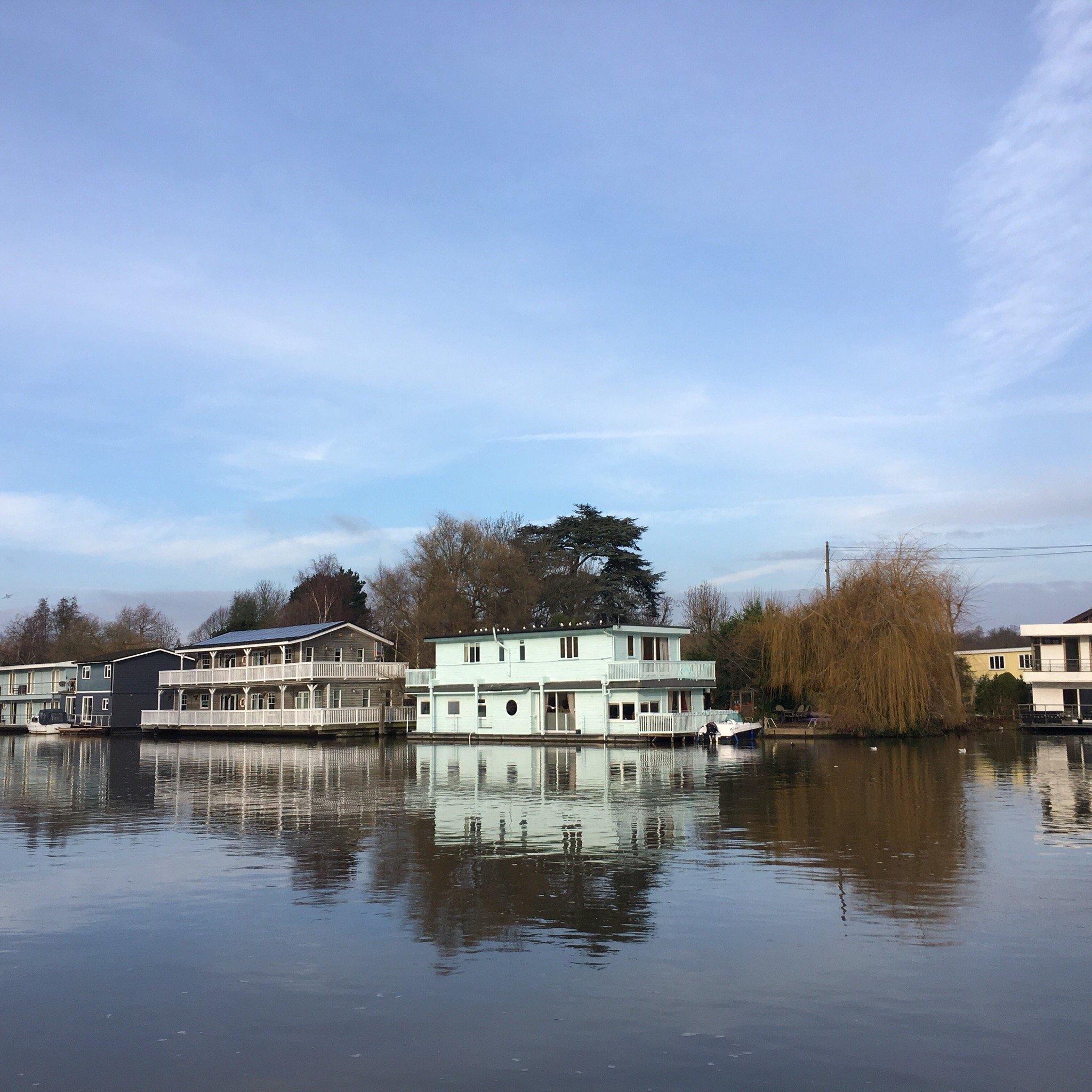 Eight on the River at Molesey Boat Club