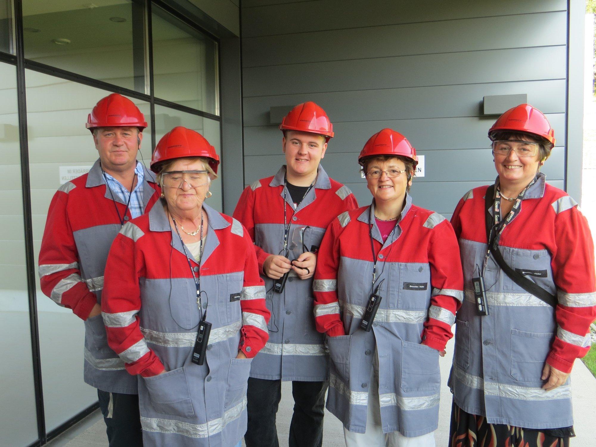 Werksfuhrung Voest Alpine Donawitz