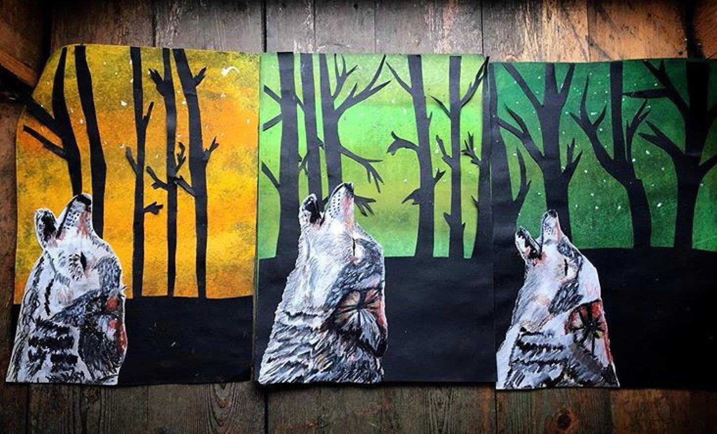 Lavender Print School