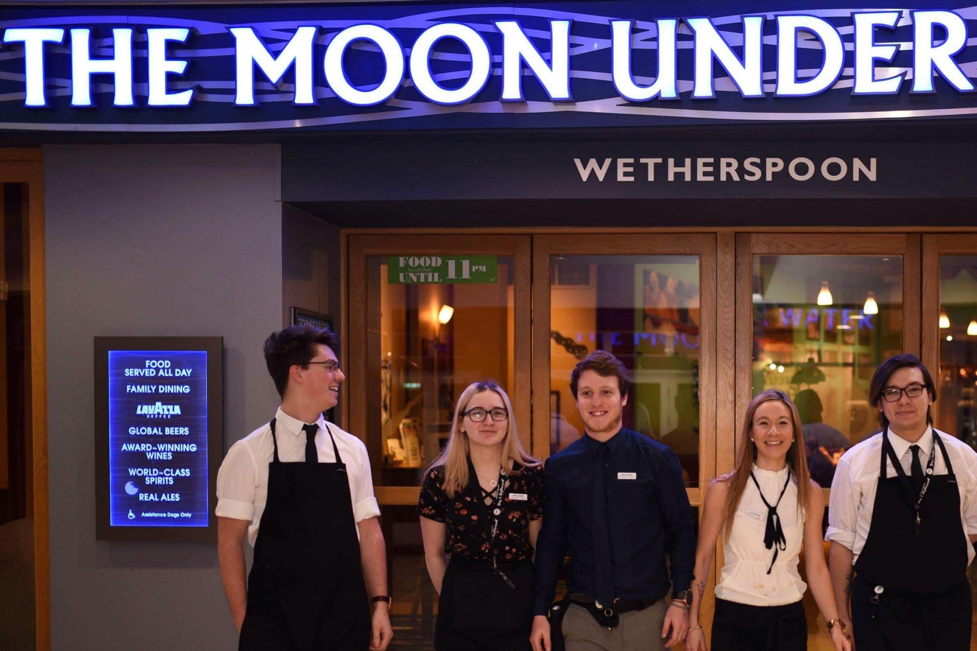 The Moon Under Water