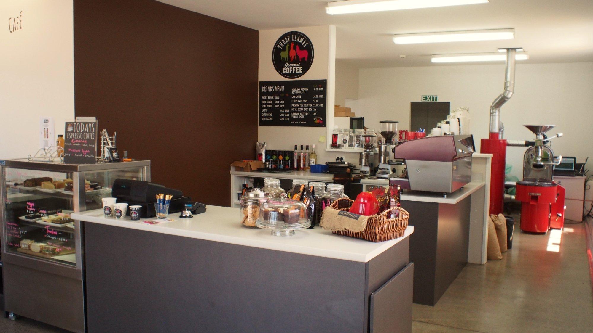 Three Llamas Coffee House and Roastery