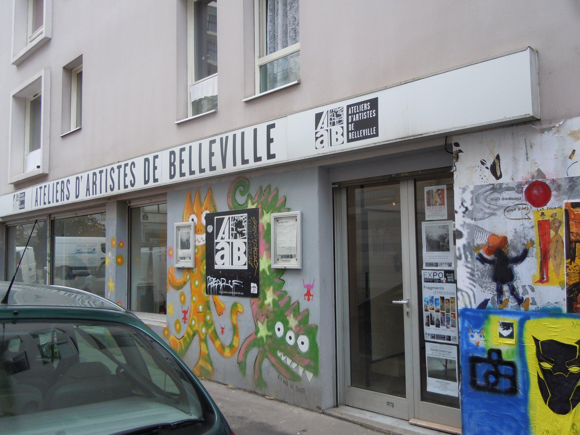 La Galerie des Ateliers d'Artistes de Belleville