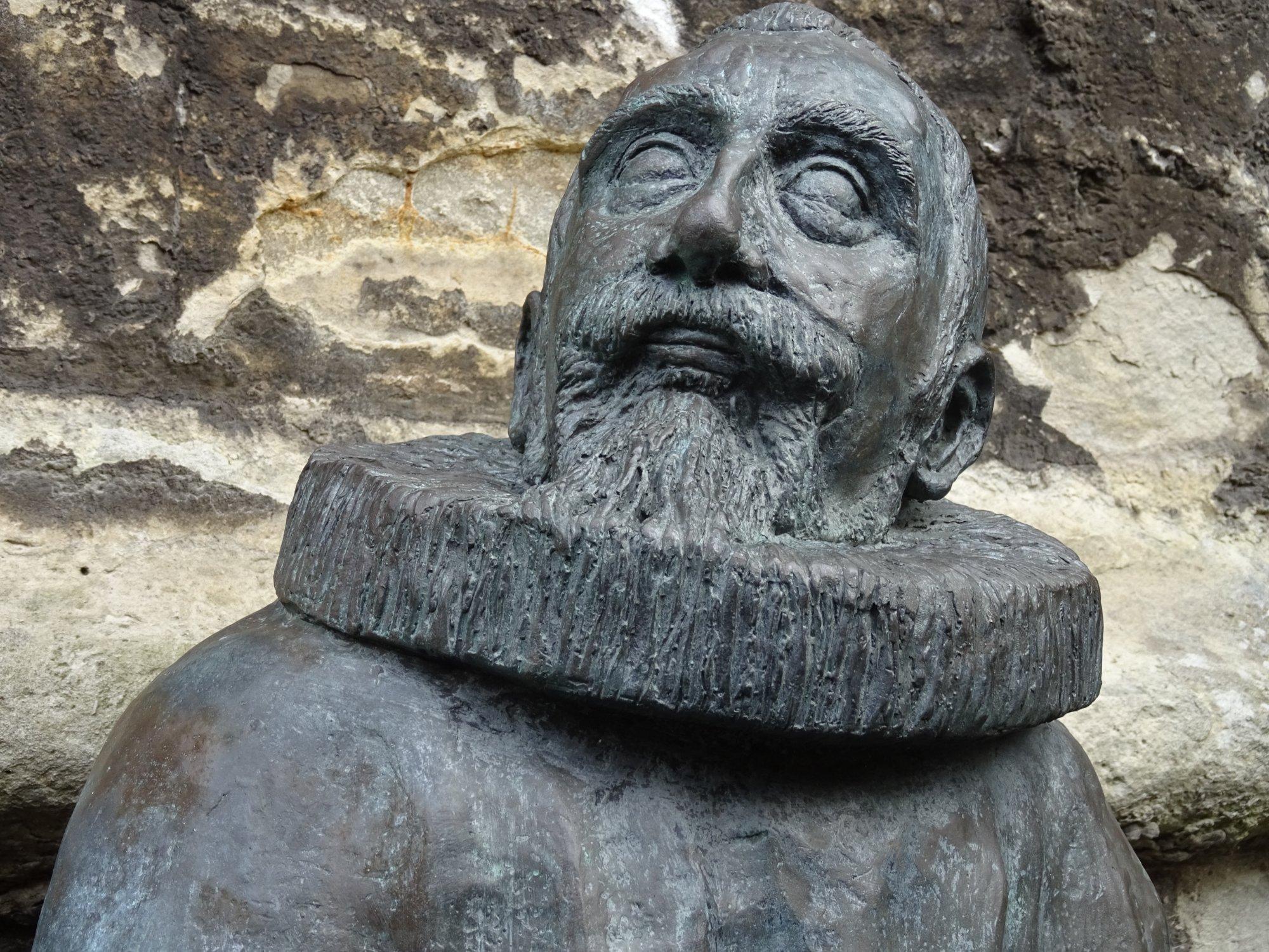 Borstbeeld van Samuel Ampzing