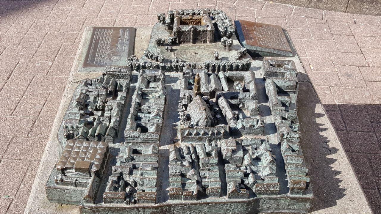 Bronzemodell Altstadt