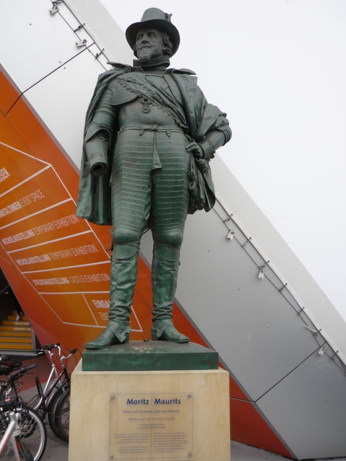 Standbild des Prinzen Moritz Von Oranien-Nassau