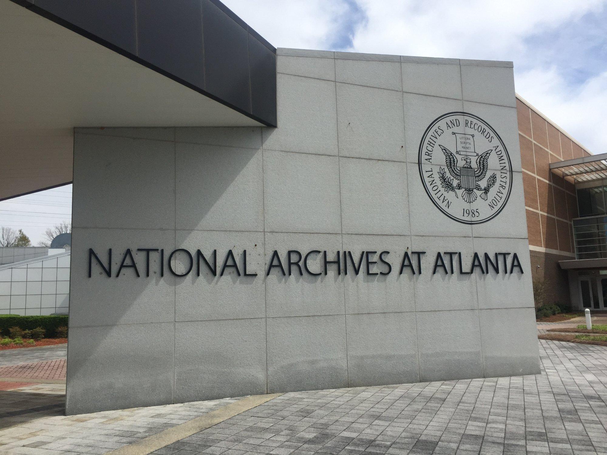 National Archives at Atlanta, GA