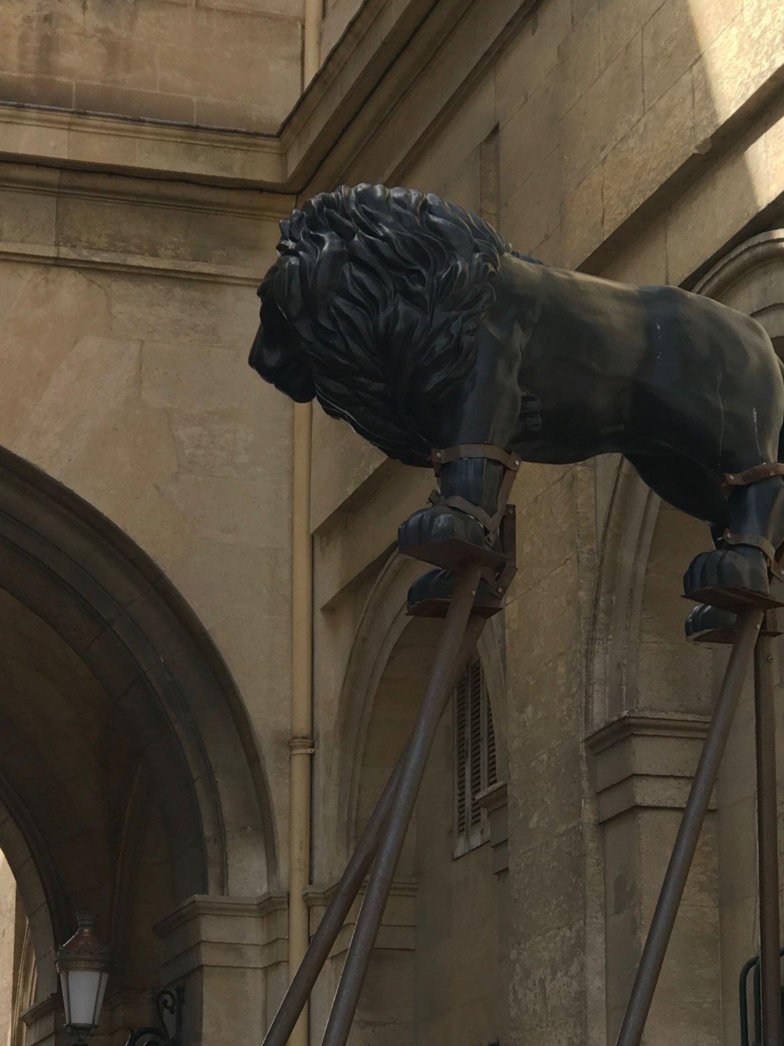 Les Lions d'Antoine-Louis Barye