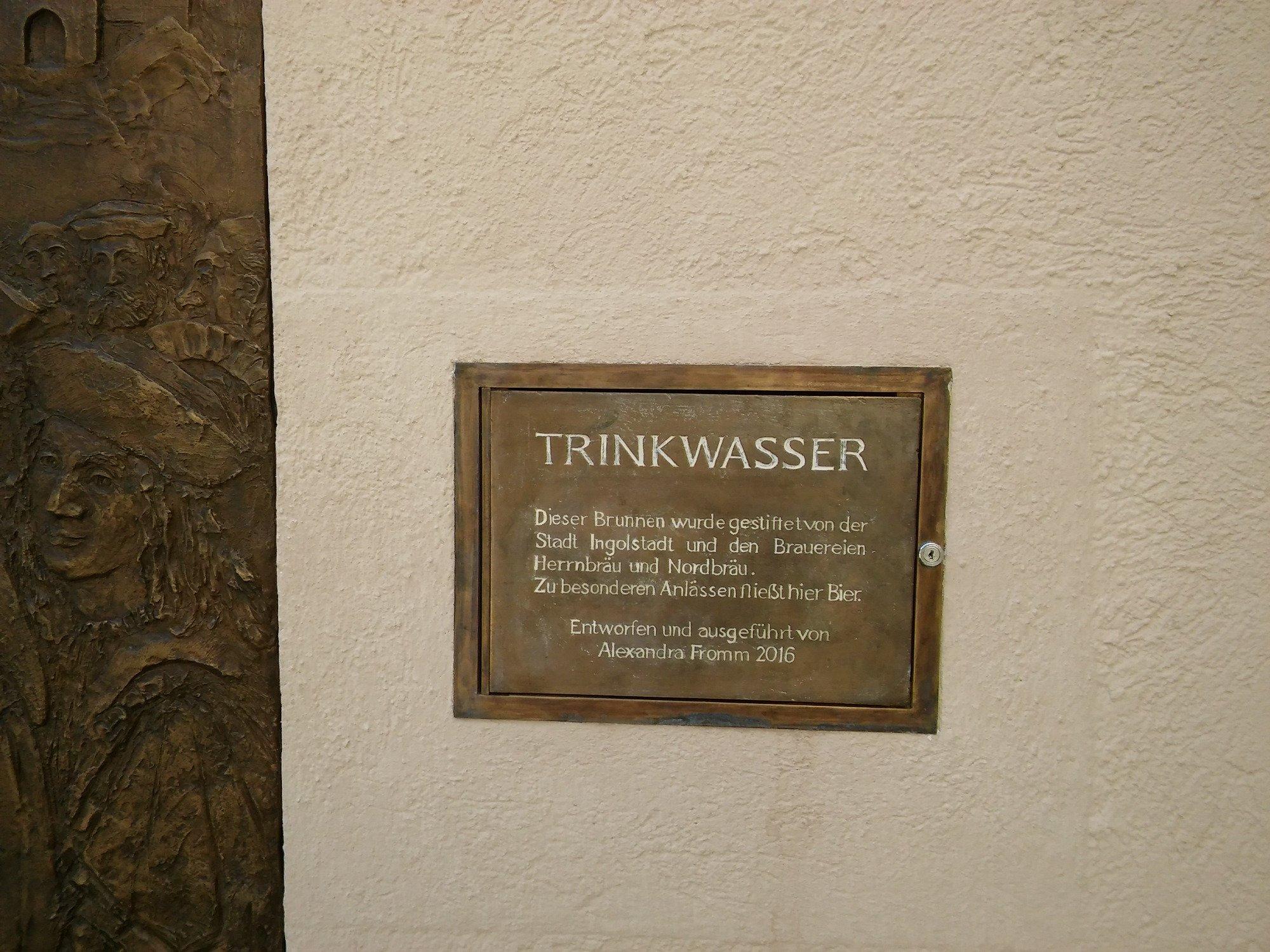 Bierbrunnen am Georgianum