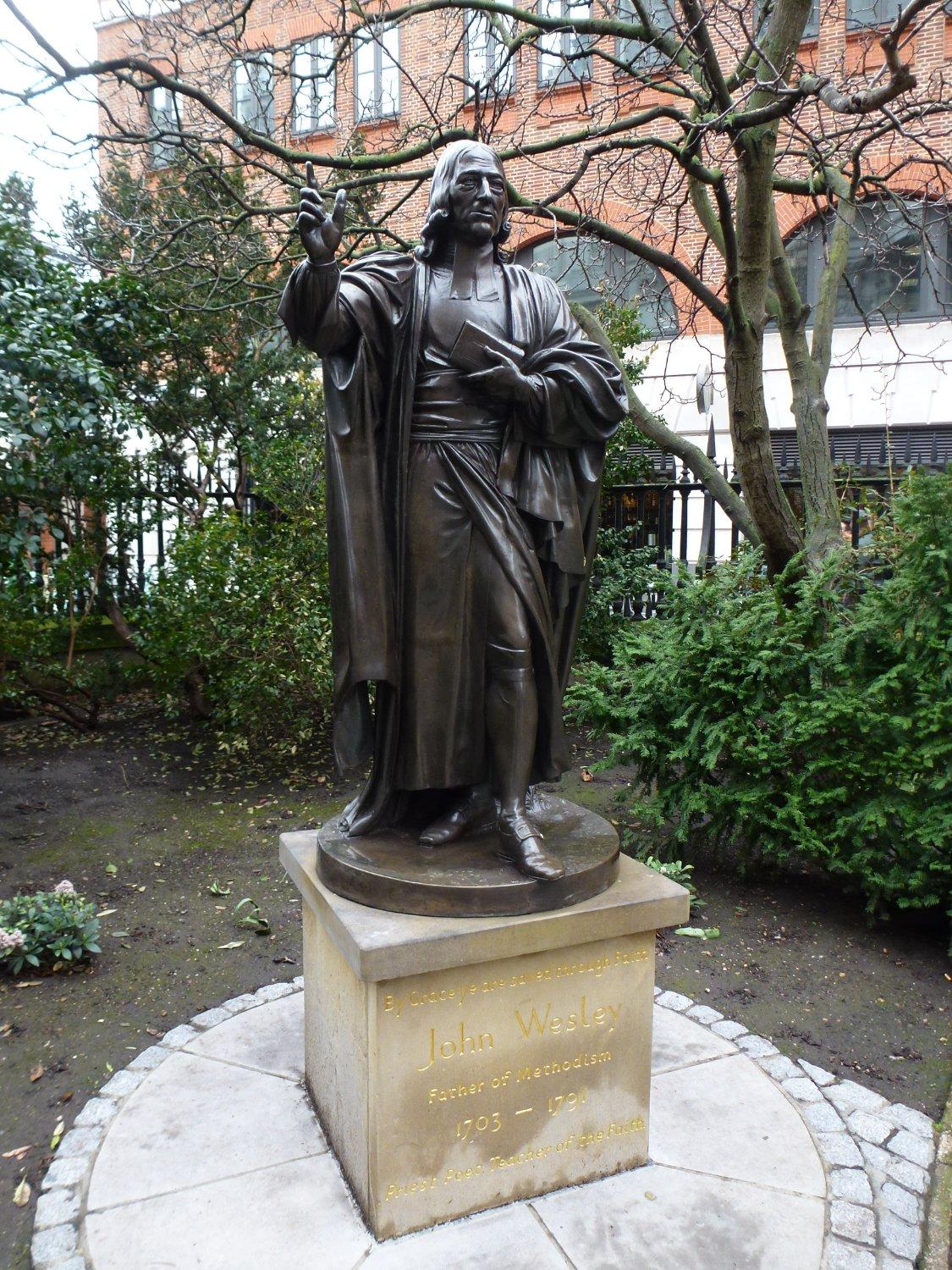 John Wesley Statue