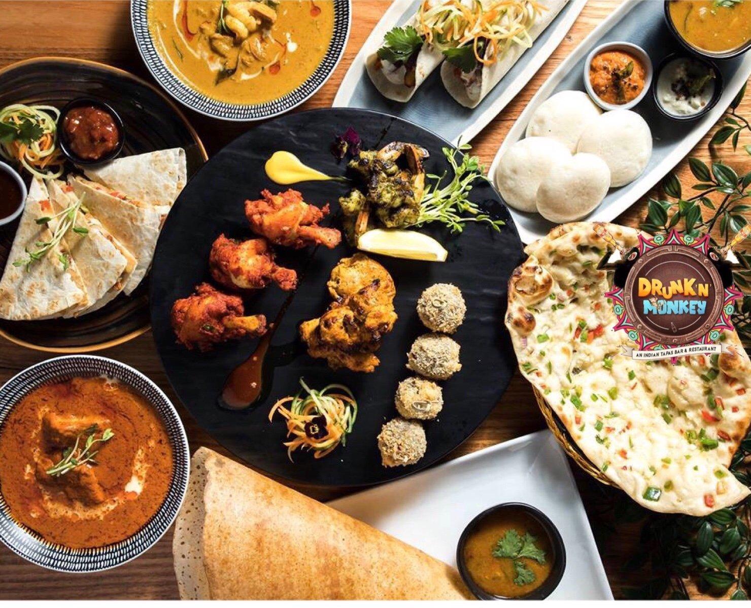 Drunkn Monkey Indian Tapas Bar & Restaurant
