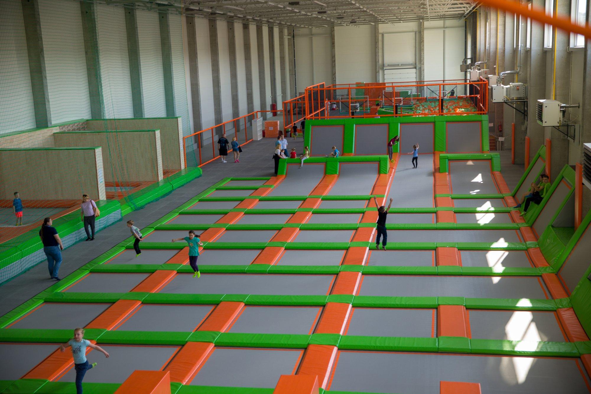 Jump Arena Park Trampolin Poznan
