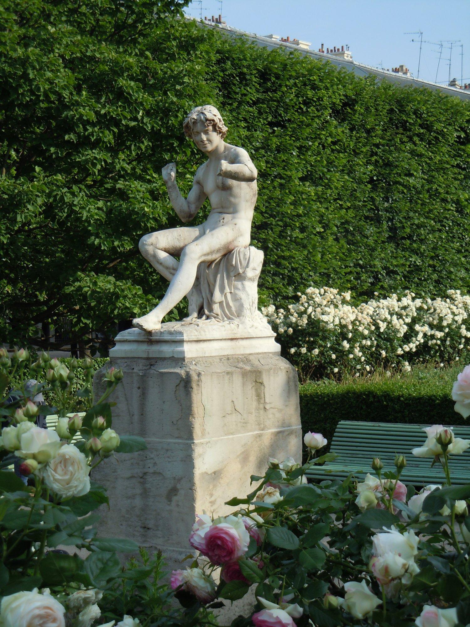 Statue Le charmeur de serpent