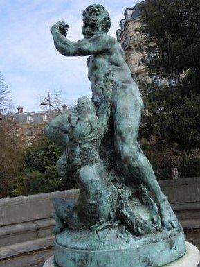 Dieu Pan et un Tigre