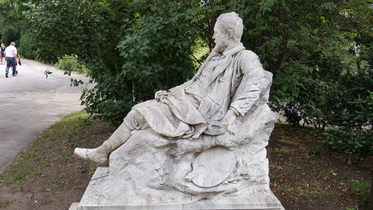 Emil Jakob Schindler Statue